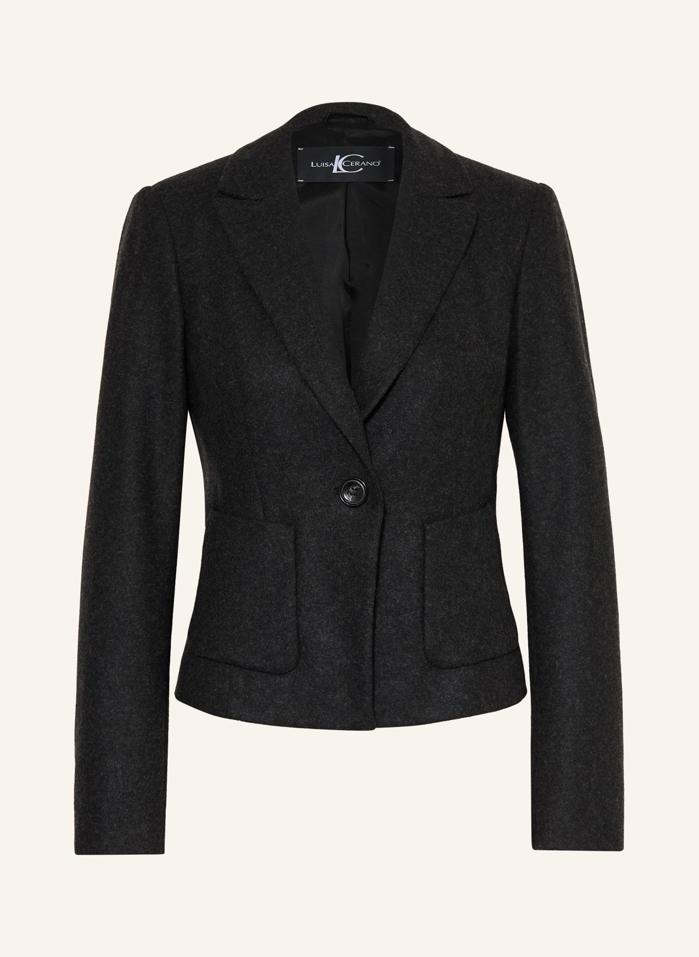 LUISA CERANO Blazer: DUNKELGRAU