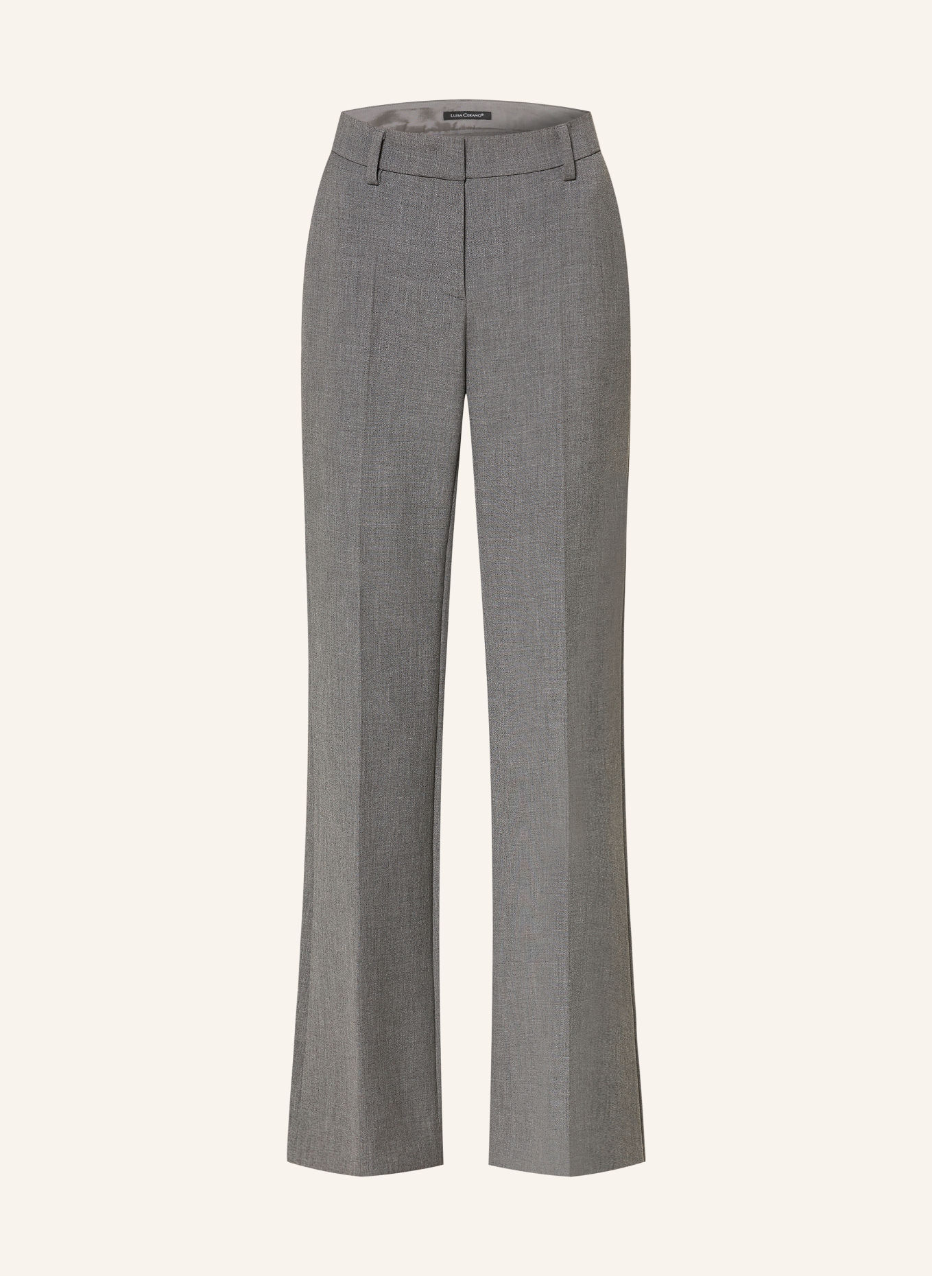 LUISA CERANO Trousers: DARK GRAY