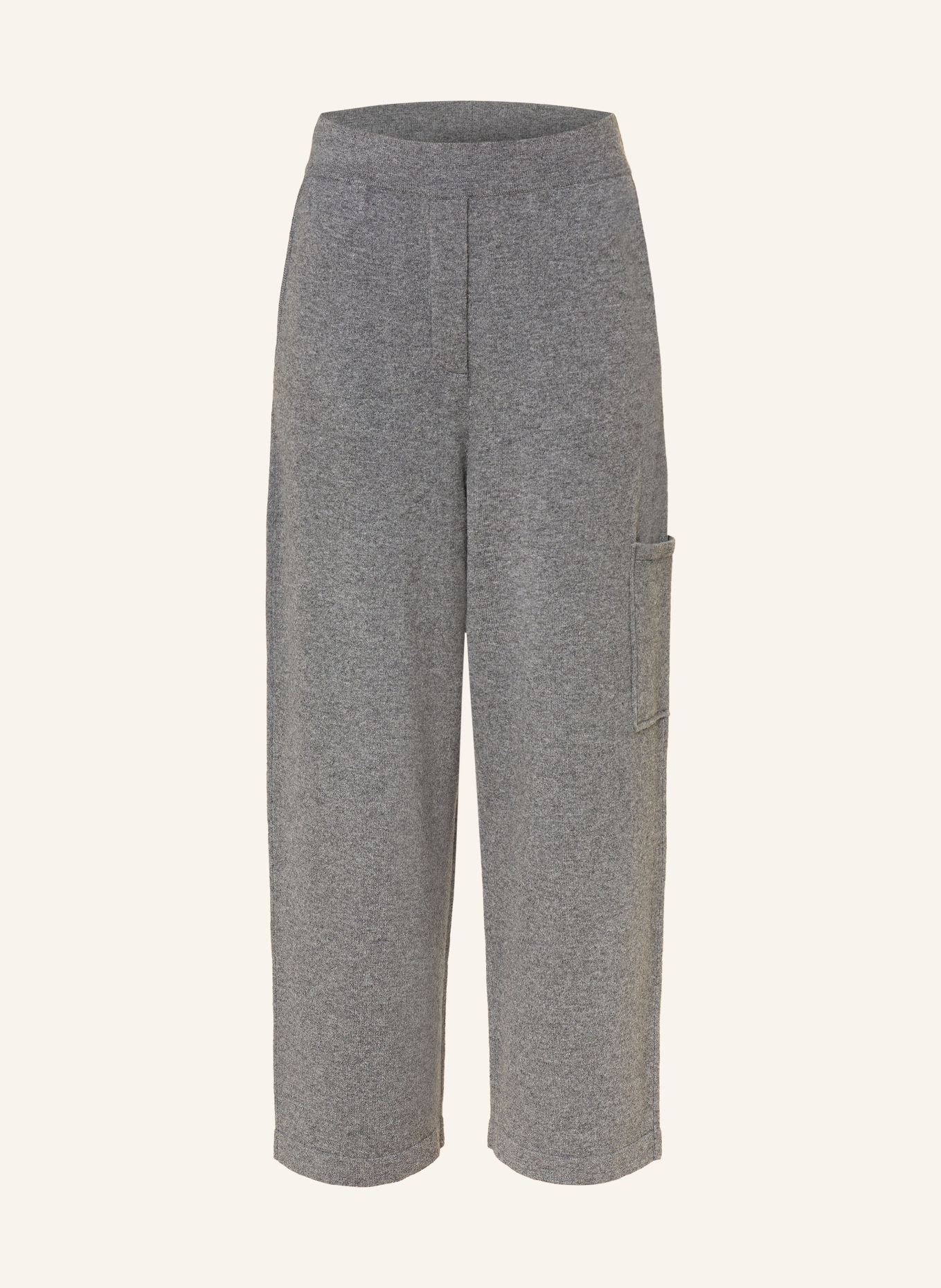 LUISA CERANO Knit culottes: GRAY