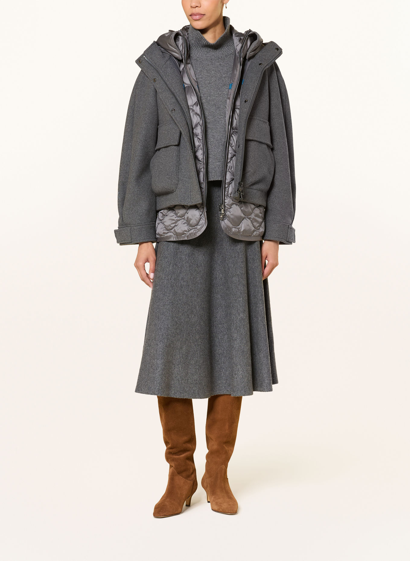 LUISA CERANO Jacke: GRAU