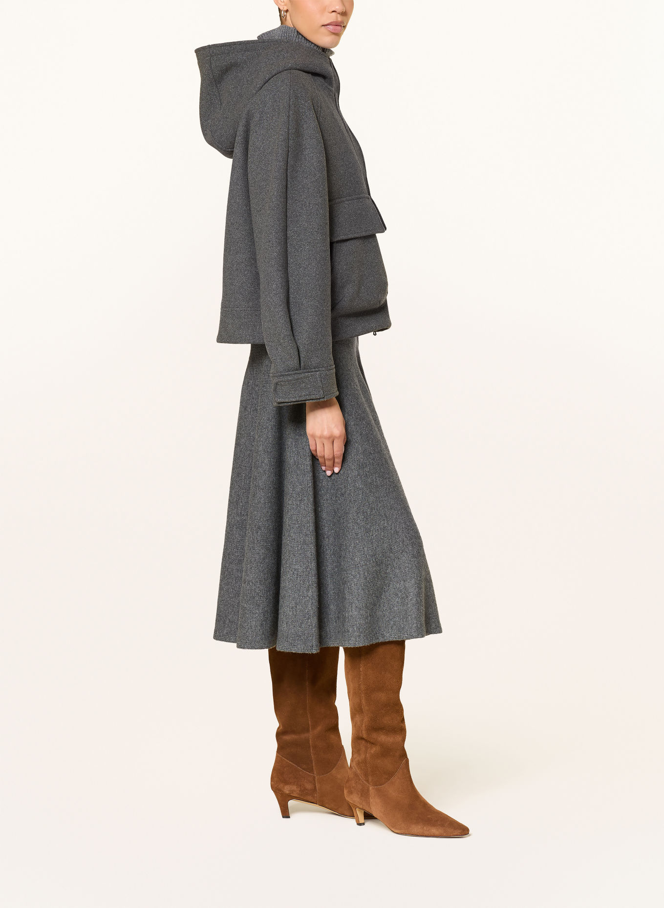 LUISA CERANO Jacke: GRAU