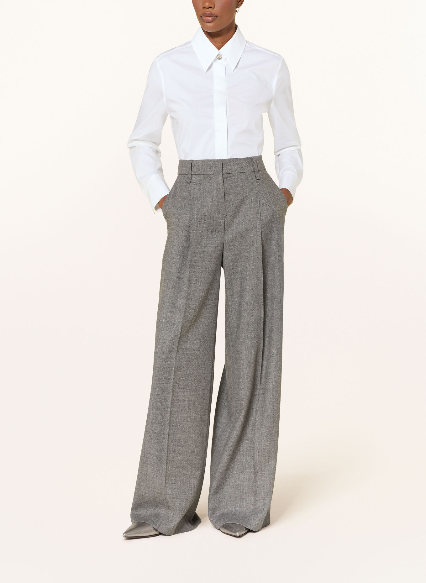 LUISA CERANO Overhemdblouse: WIT