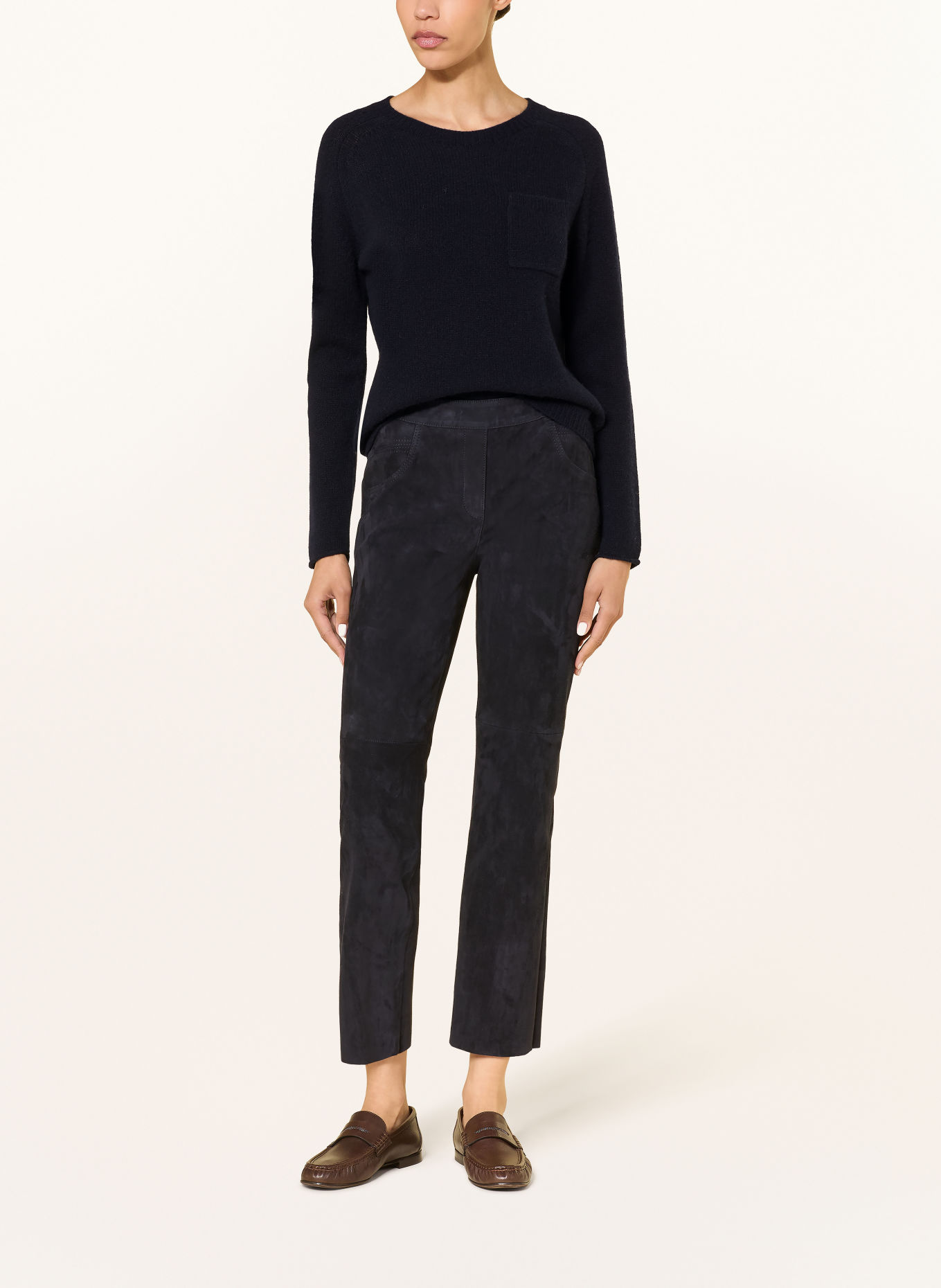 LUISA CERANO Pull: BLEU FONCÉ