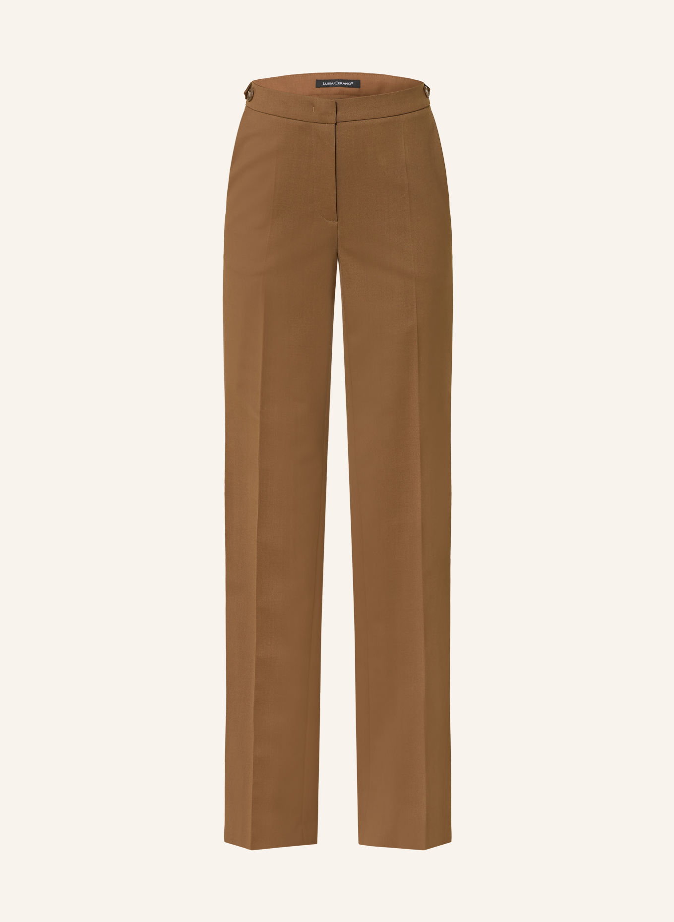 LUISA CERANO Hose: COGNAC