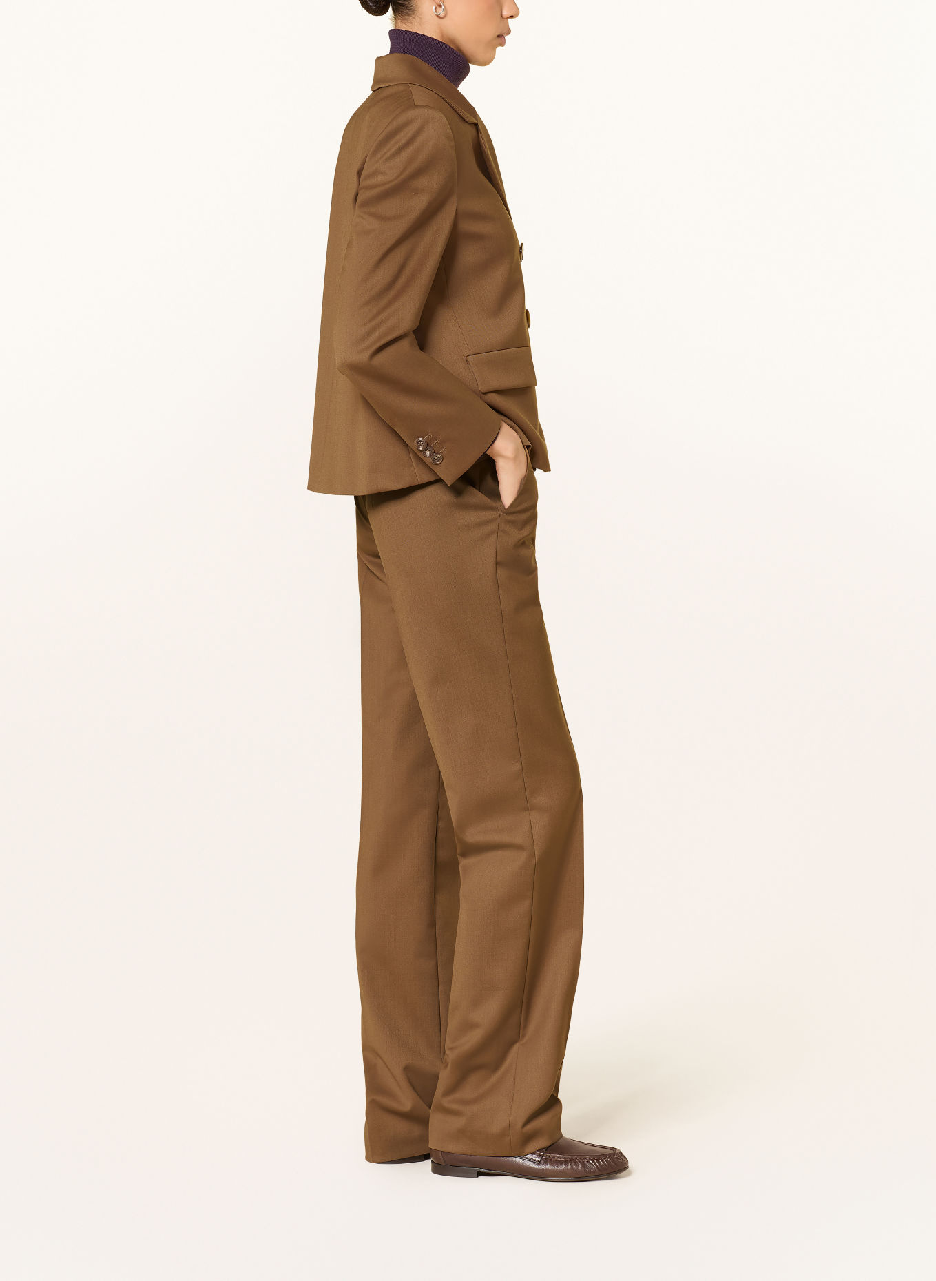 LUISA CERANO Hose: COGNAC