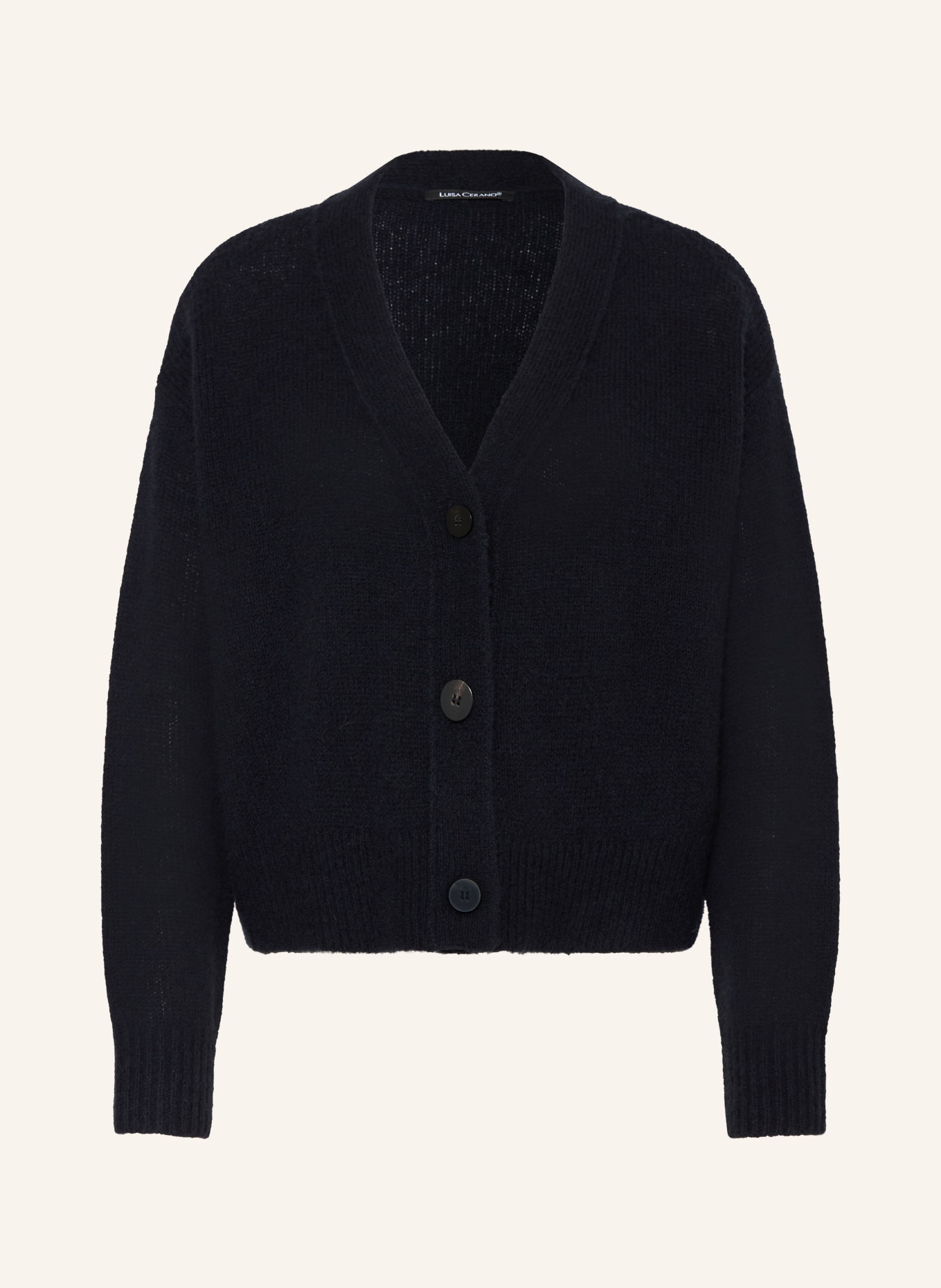 LUISA CERANO Cardigan: DARK BLUE