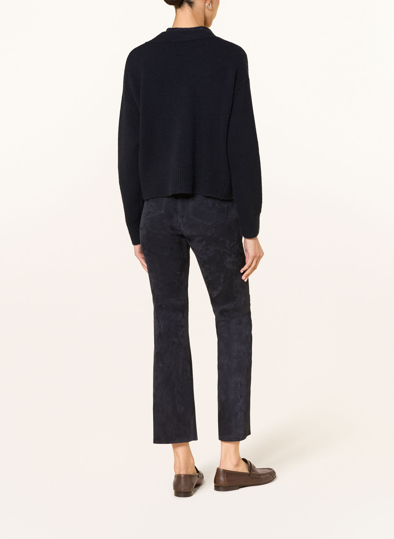 LUISA CERANO Cardigan: DARK BLUE
