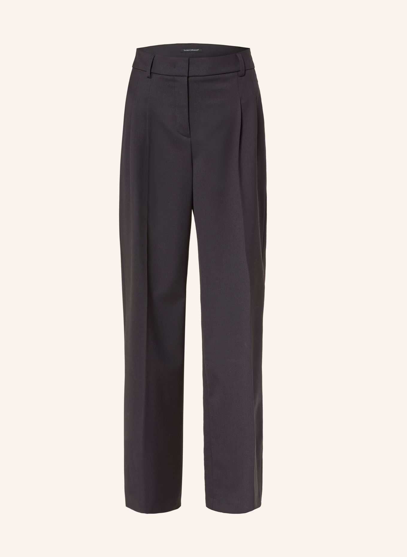 LUISA CERANO Pantalon palazzo: BLEU FONCÉ