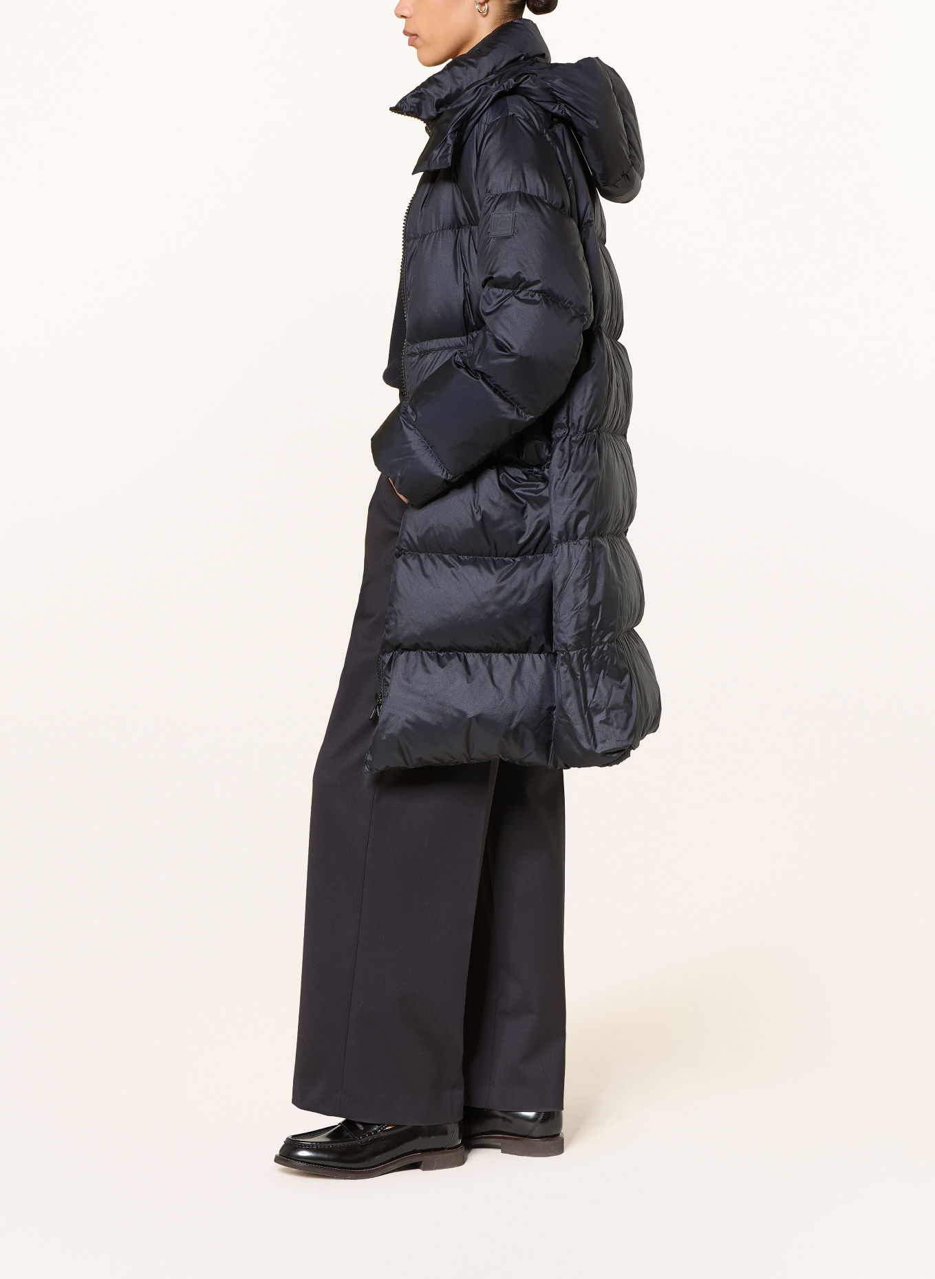 LUISA CERANO Pantalon palazzo: BLEU FONCÉ