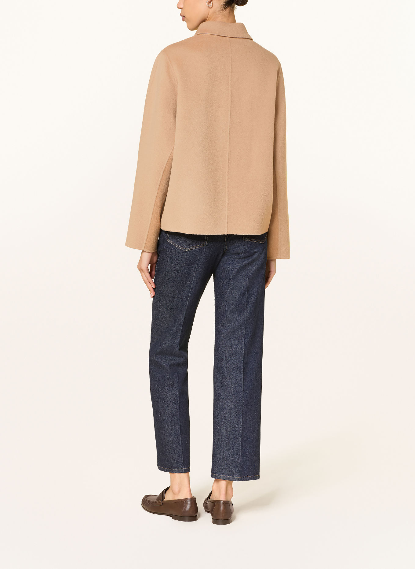 LUISA CERANO Jacket: LIGHT BROWN