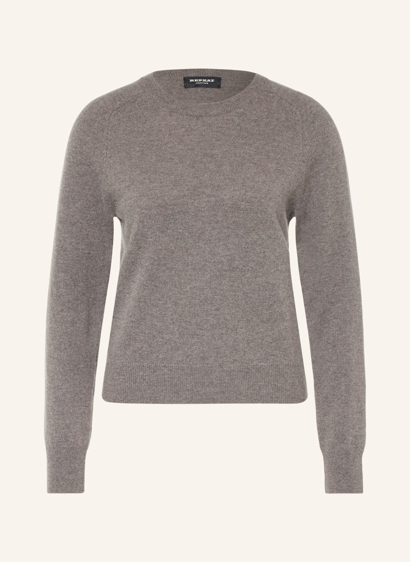 REPEAT Kasjmiertrui: TAUPE