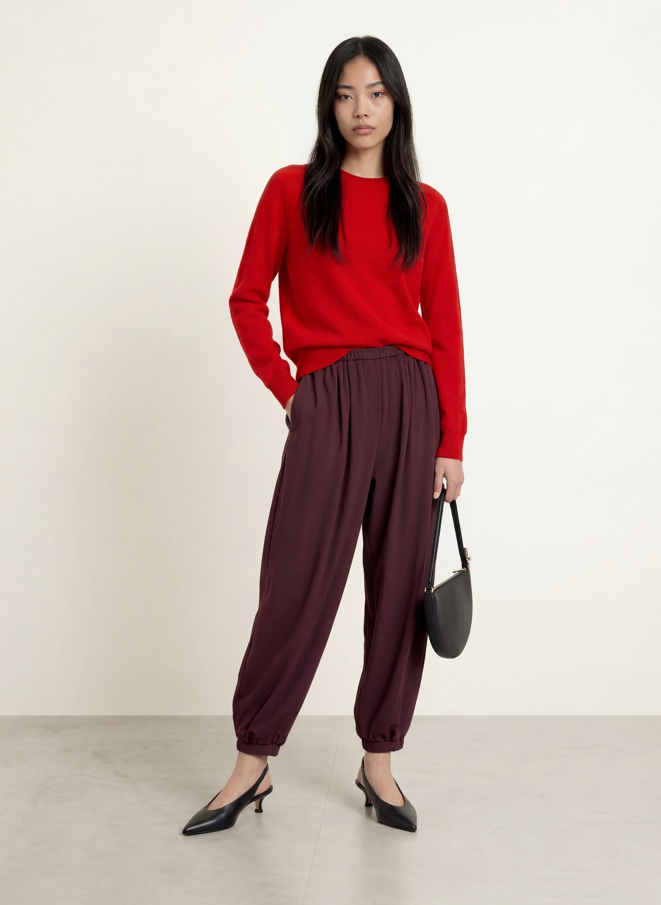 REPEAT Cashmere-Pullover: ROT