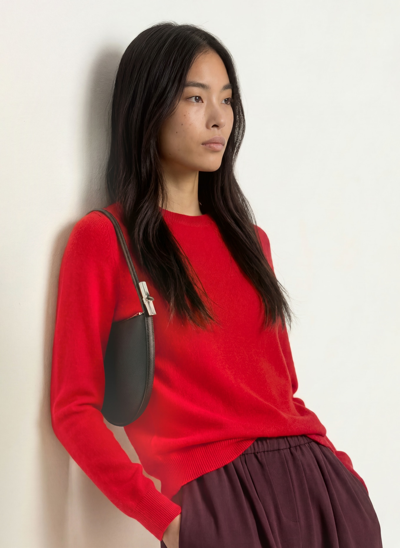 REPEAT Cashmere-Pullover: ROT