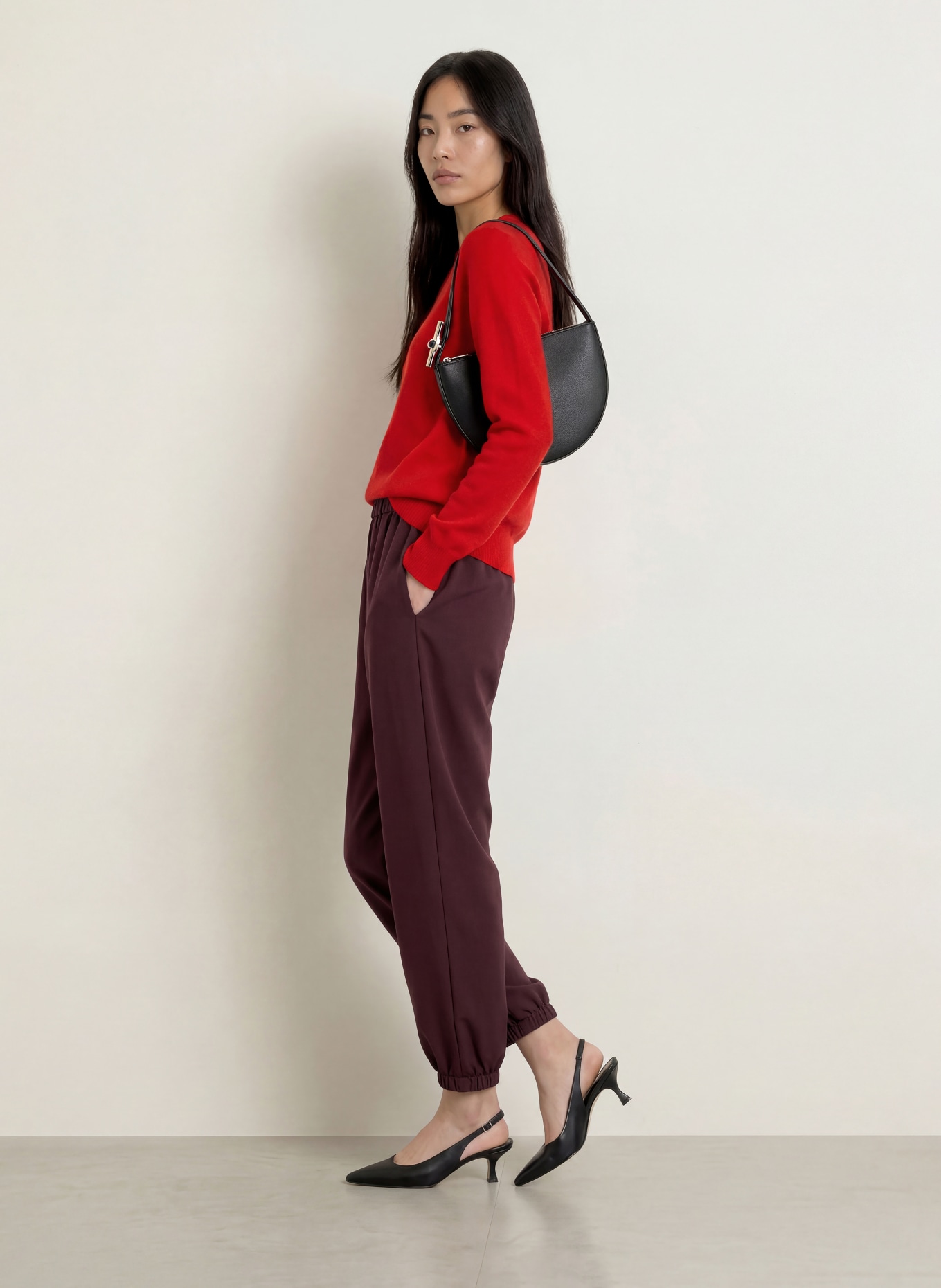 REPEAT Cashmere-Pullover: ROT