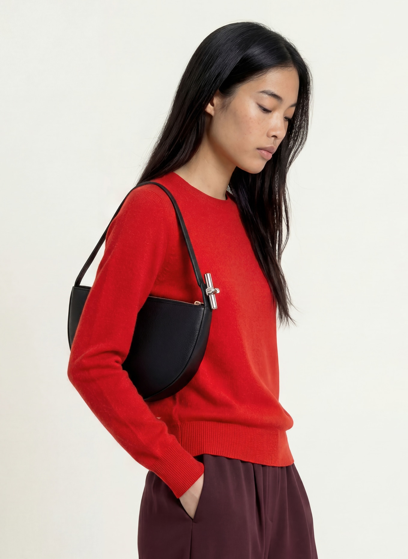REPEAT Cashmere-Pullover: ROT