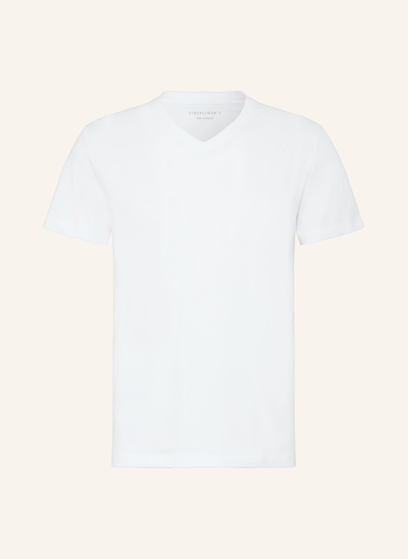 STROKESMAN'S 2er-Pack T-Shirts: WEISS