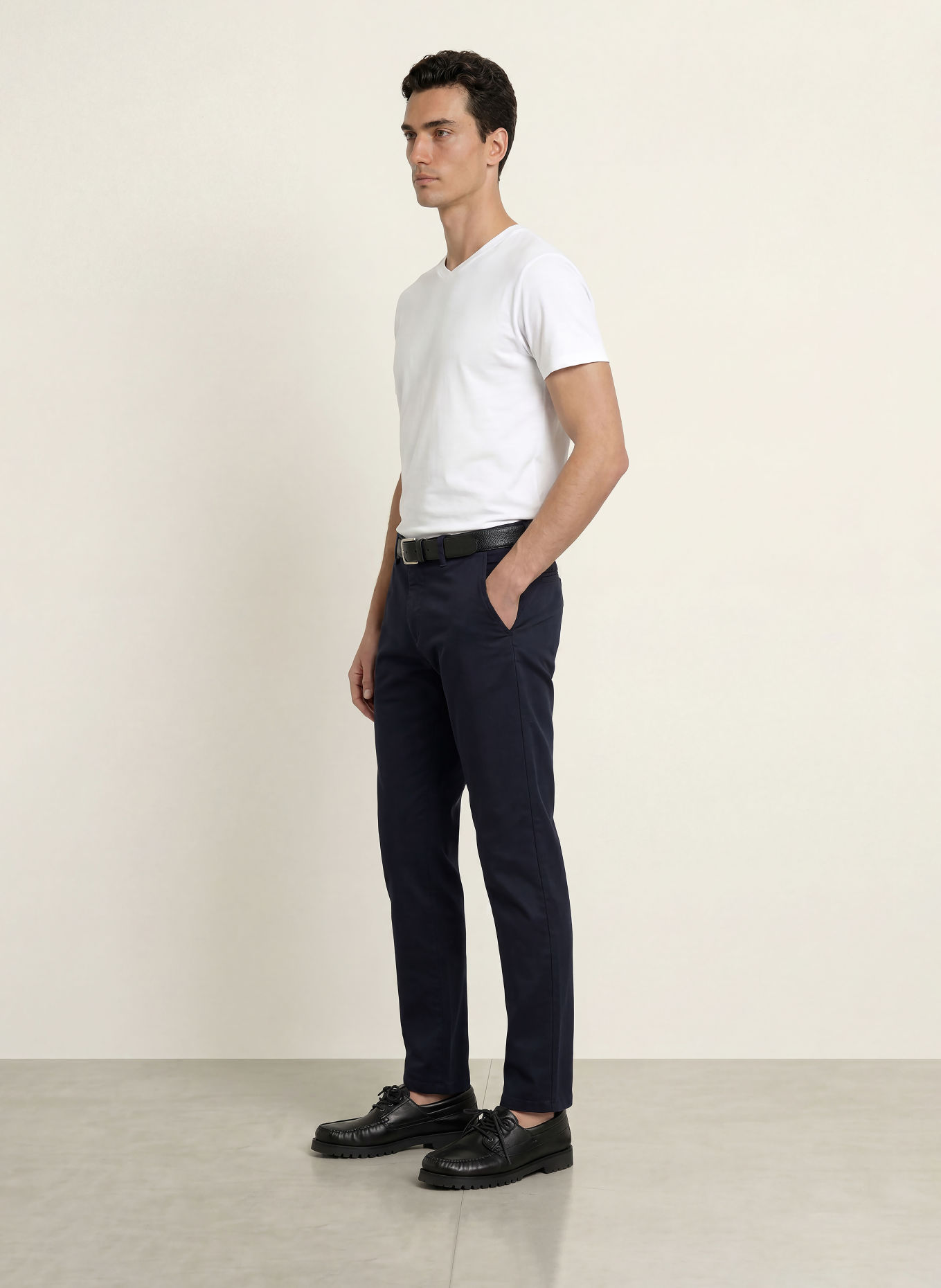 STROKESMAN'S 2er-Pack T-Shirts: WEISS