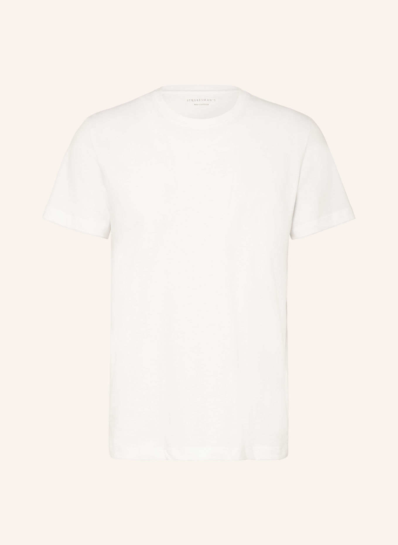 STROKESMAN'S 2er-Pack T-Shirts: WEISS