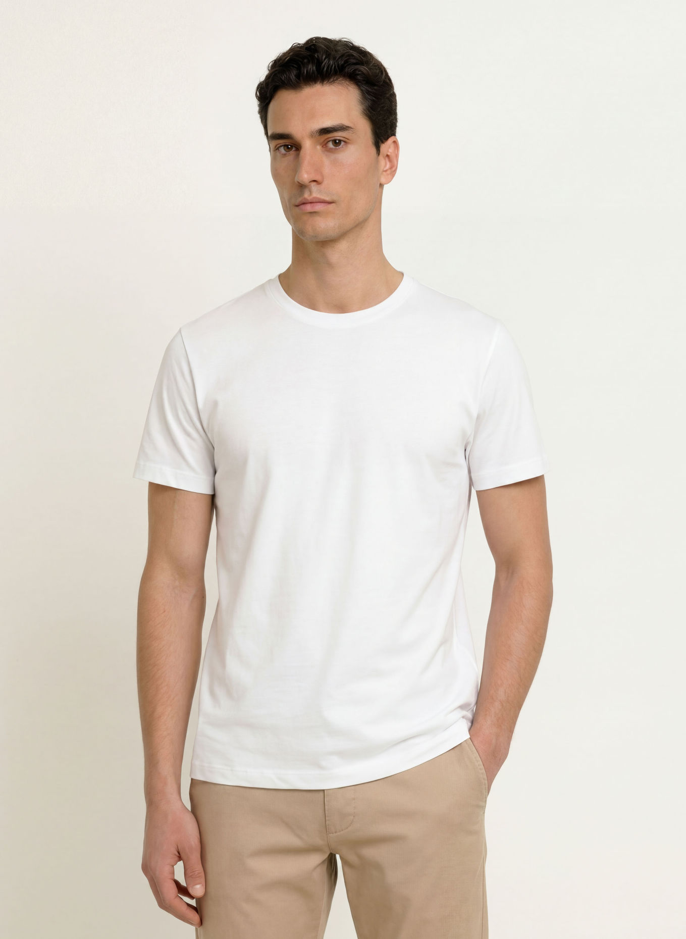STROKESMAN'S 2er-Pack T-Shirts: WEISS