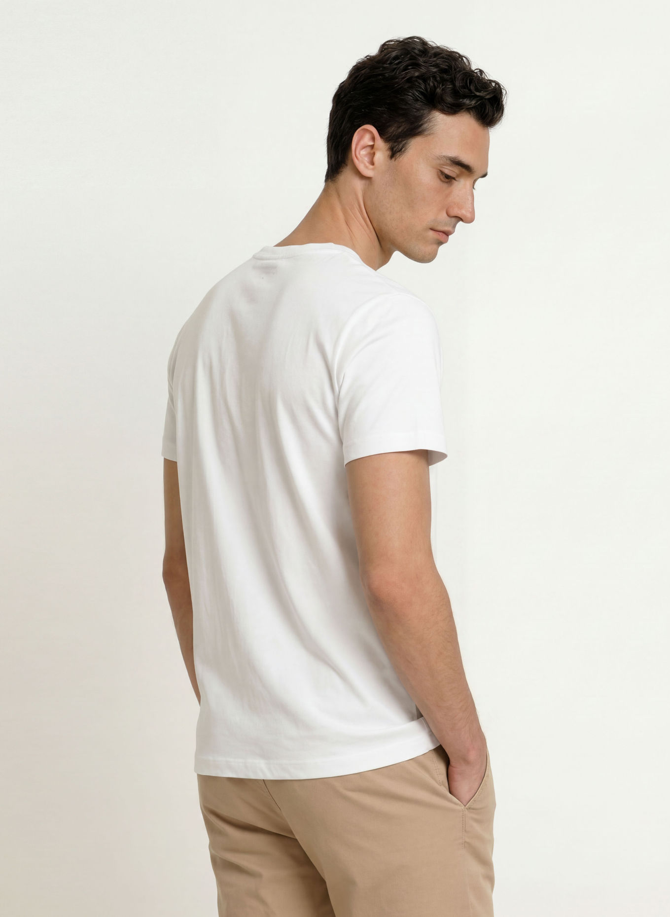 STROKESMAN'S 2er-Pack T-Shirts: WEISS