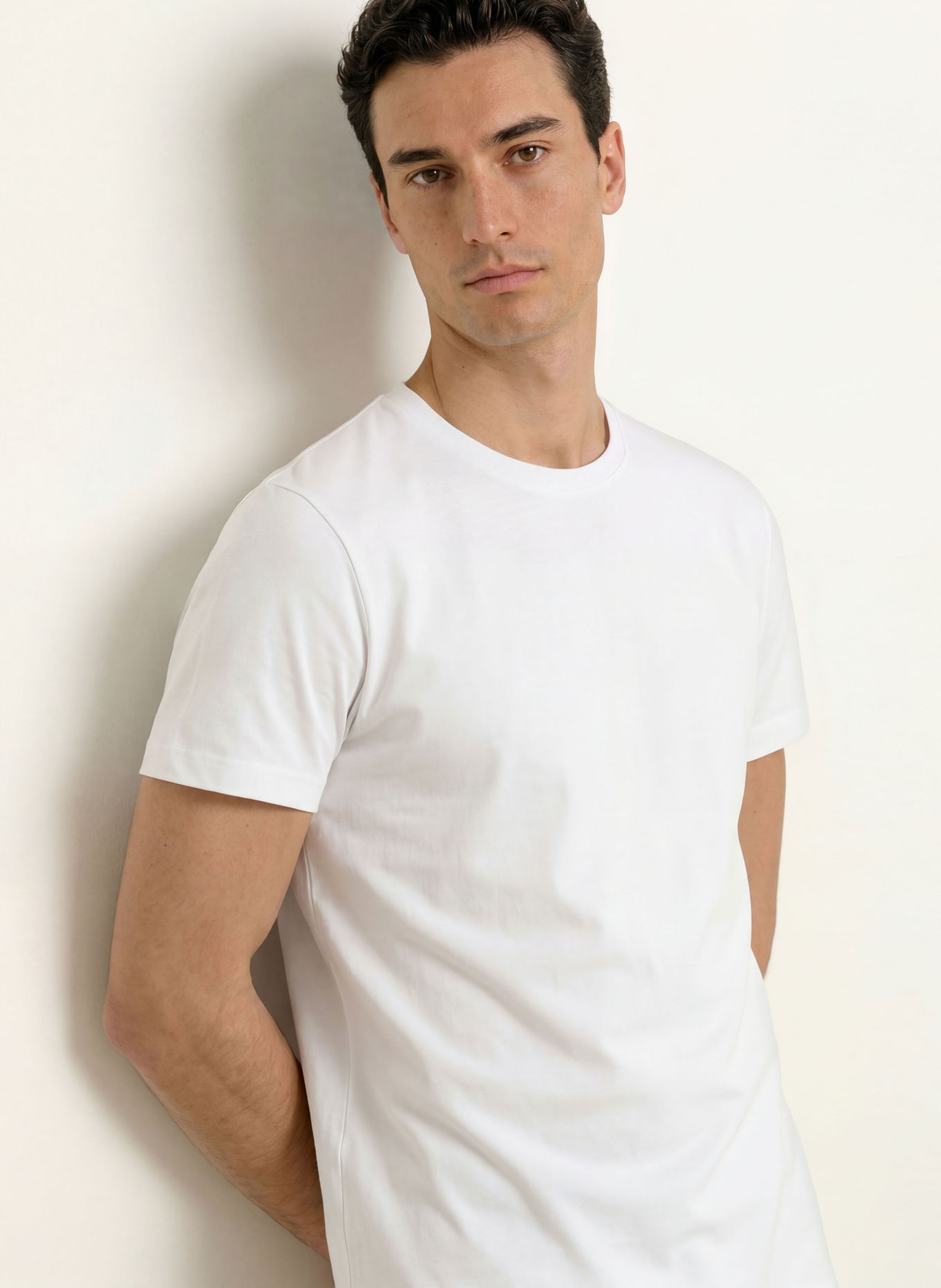 STROKESMAN'S 2er-Pack T-Shirts: WEISS