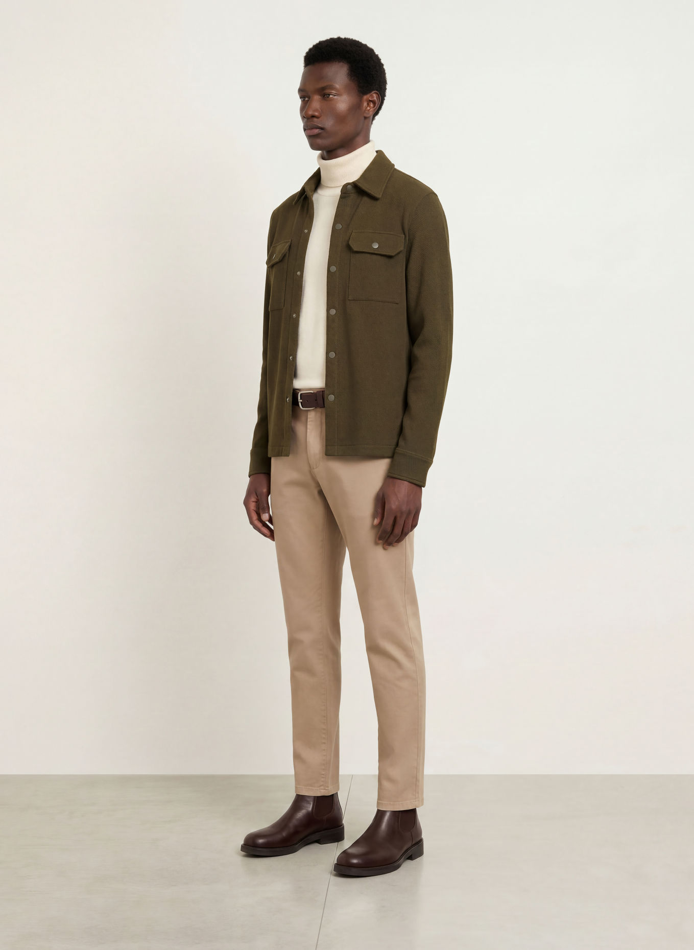 STROKESMAN'S Overjacket: OLIVEN