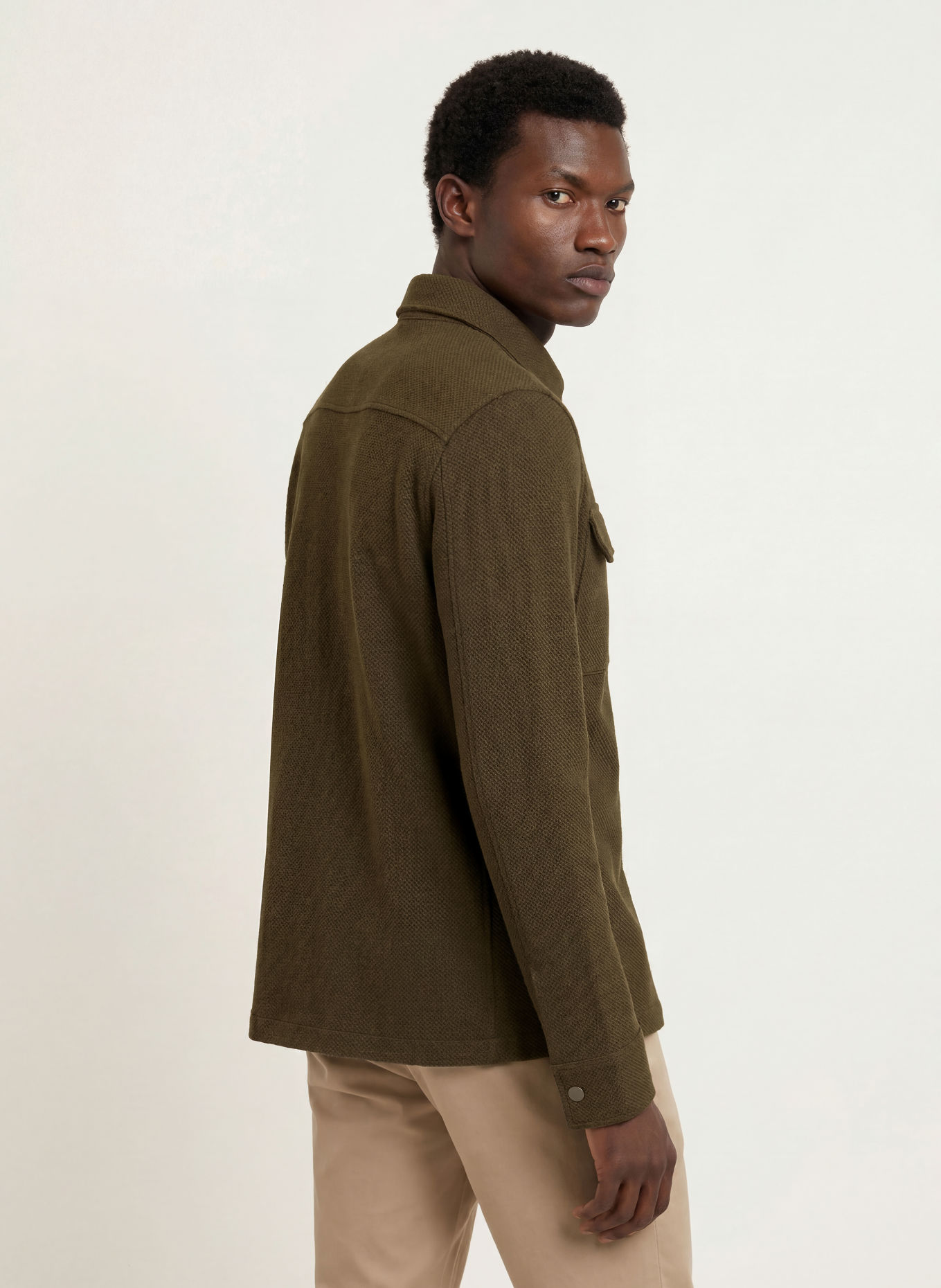 STROKESMAN'S Overjacket: OLIVEN