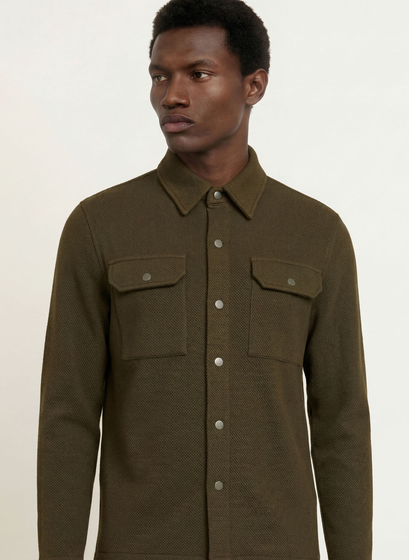 STROKESMAN'S Overjacket: OLIVEN