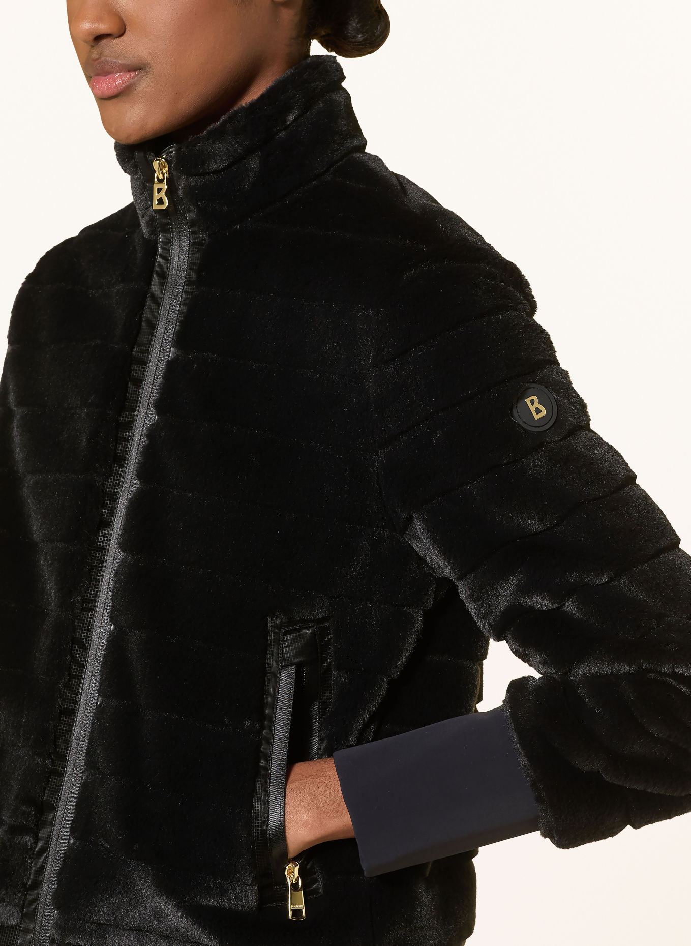 BOGNER Fleecejacke VALESCA: SCHWARZ