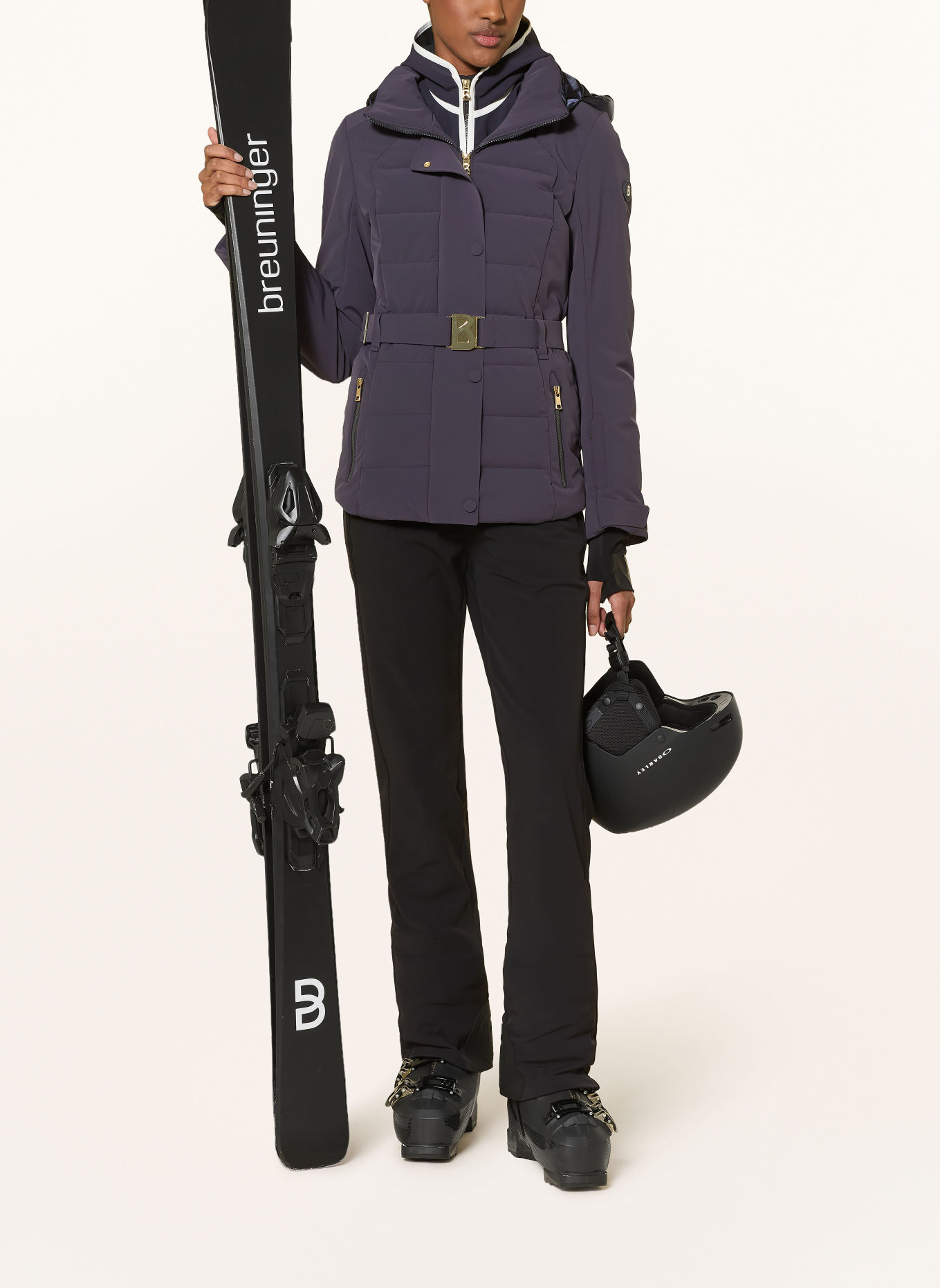 BOGNER Skijacke ELVA: DUNKELBLAU / WEISS