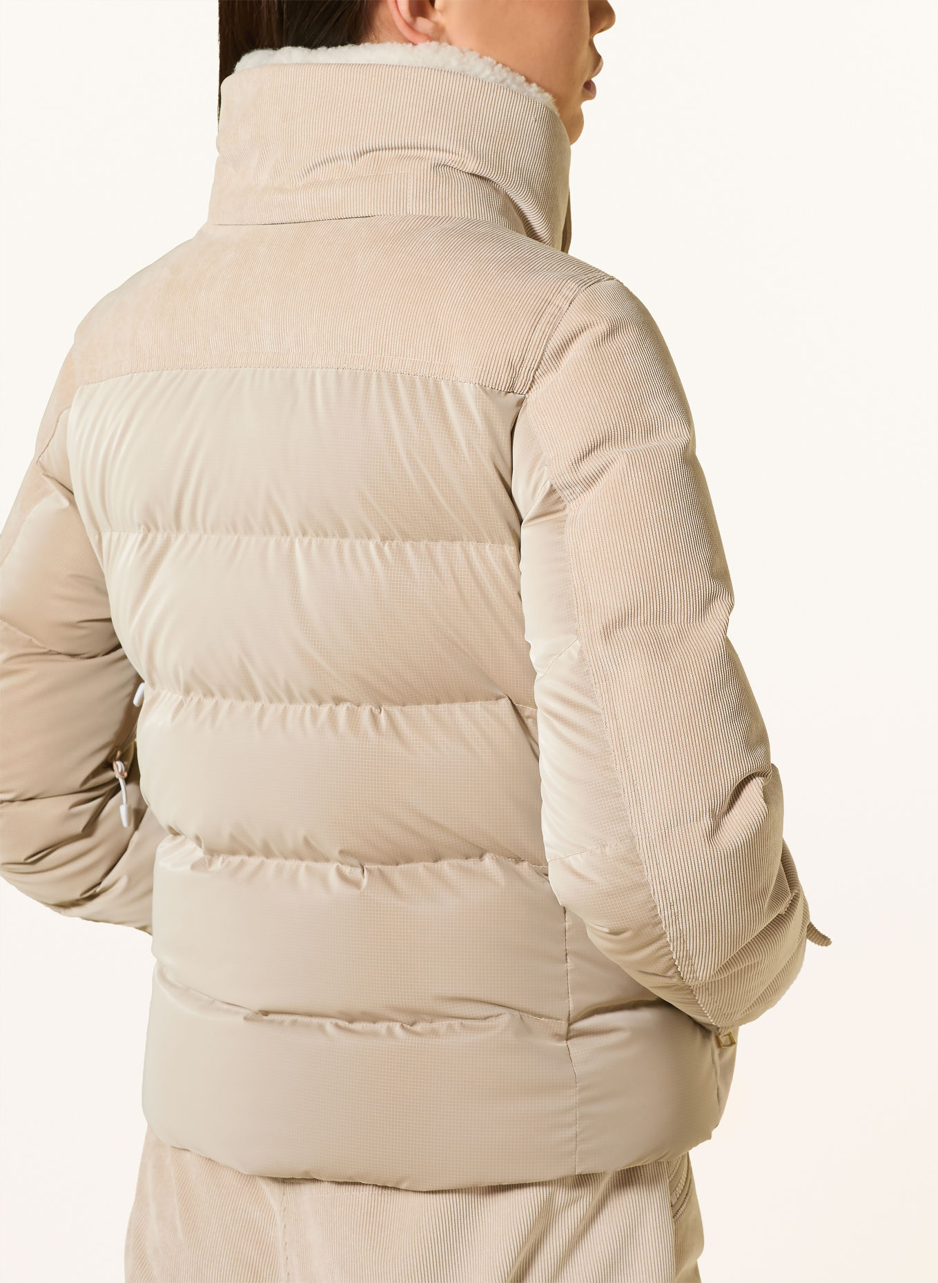 BOGNER Donzen ski-jas MINU-D: BEIGE / CRÈME