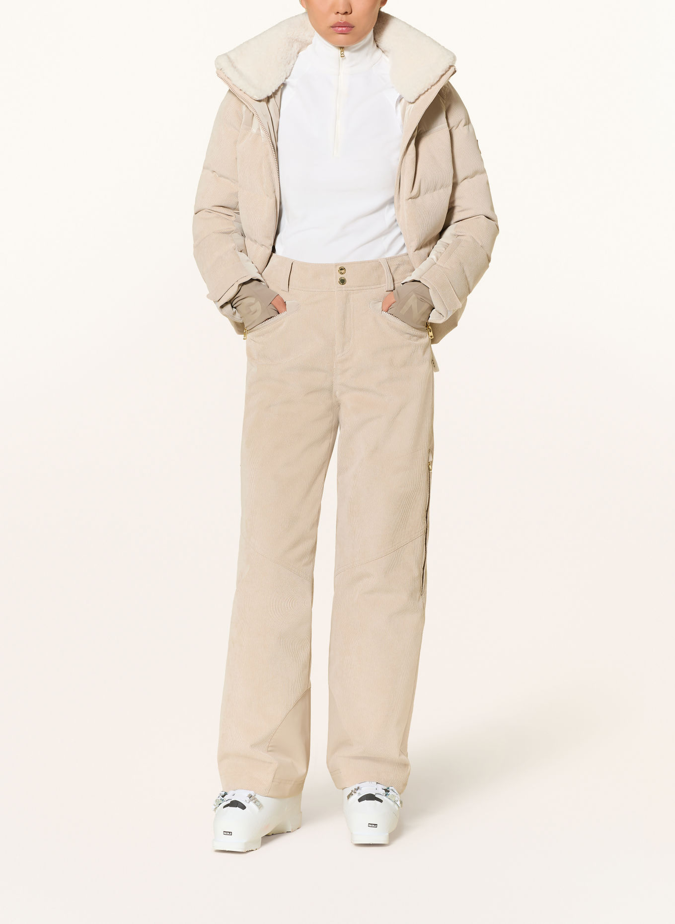 BOGNER Couche intermédiaire AGATA: BLANC