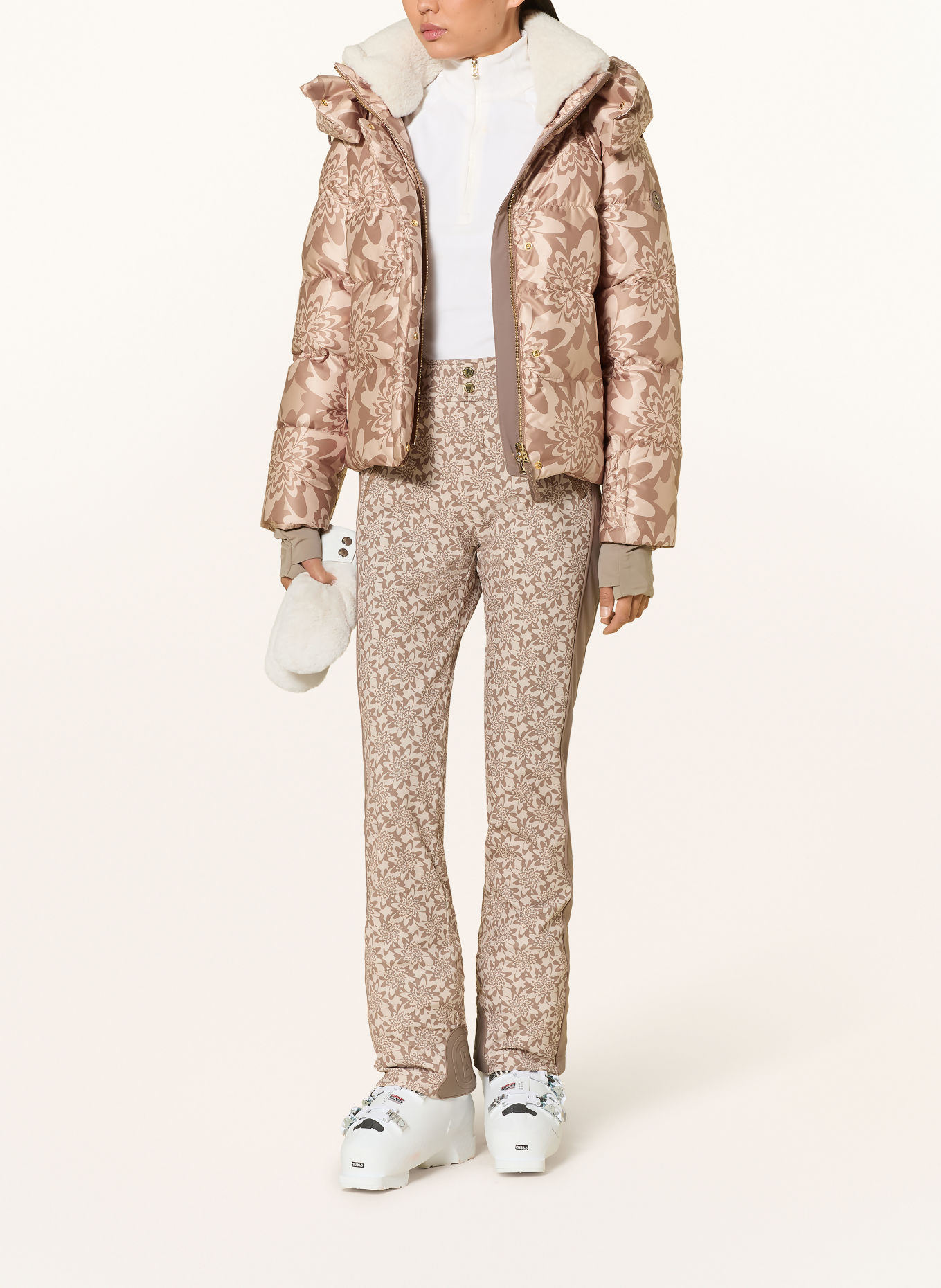 BOGNER HAZE Softshell ski pants: BEIGE / TAUPE