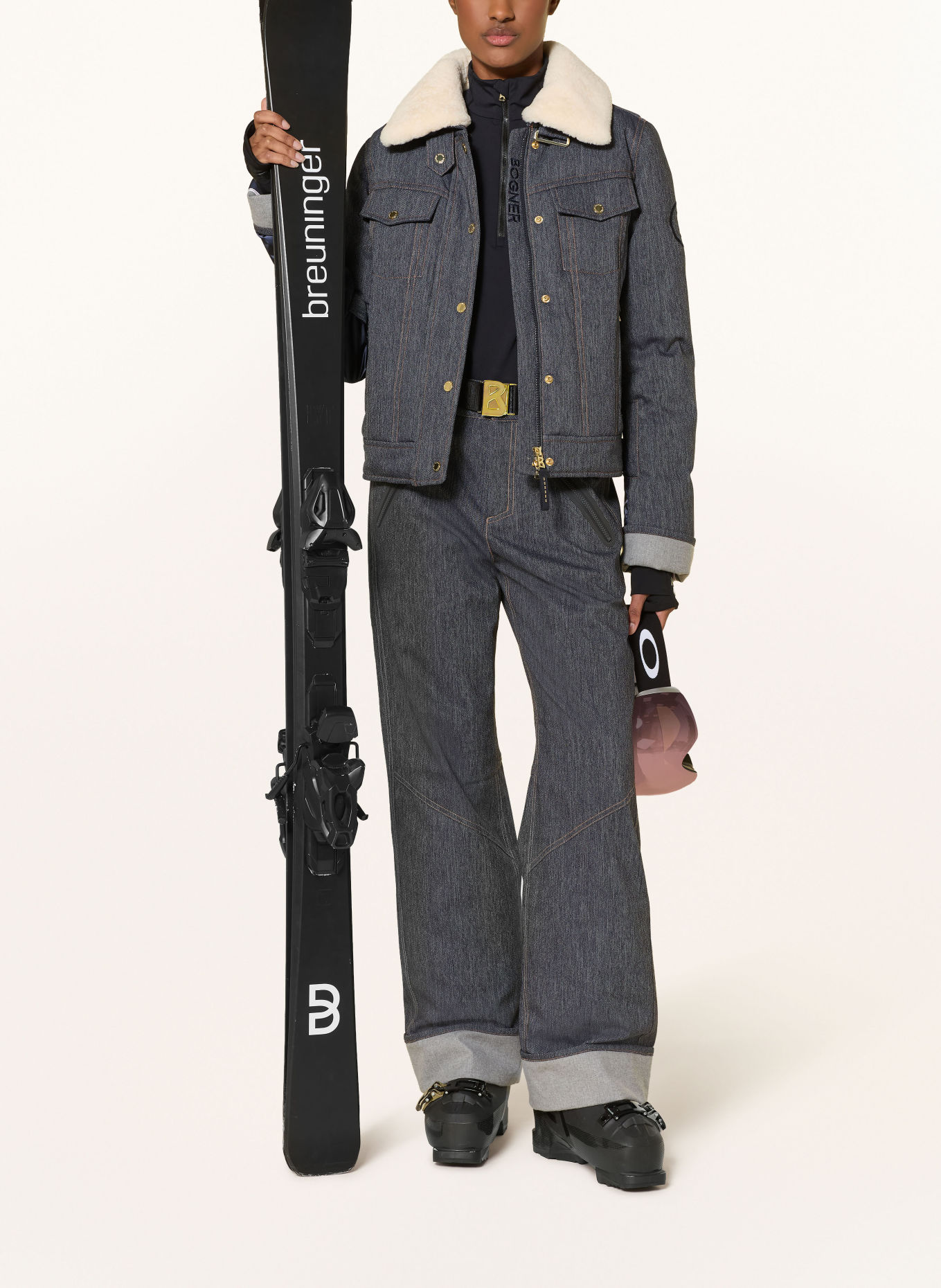 BOGNER Ski-broek KLEA: BLAUW
