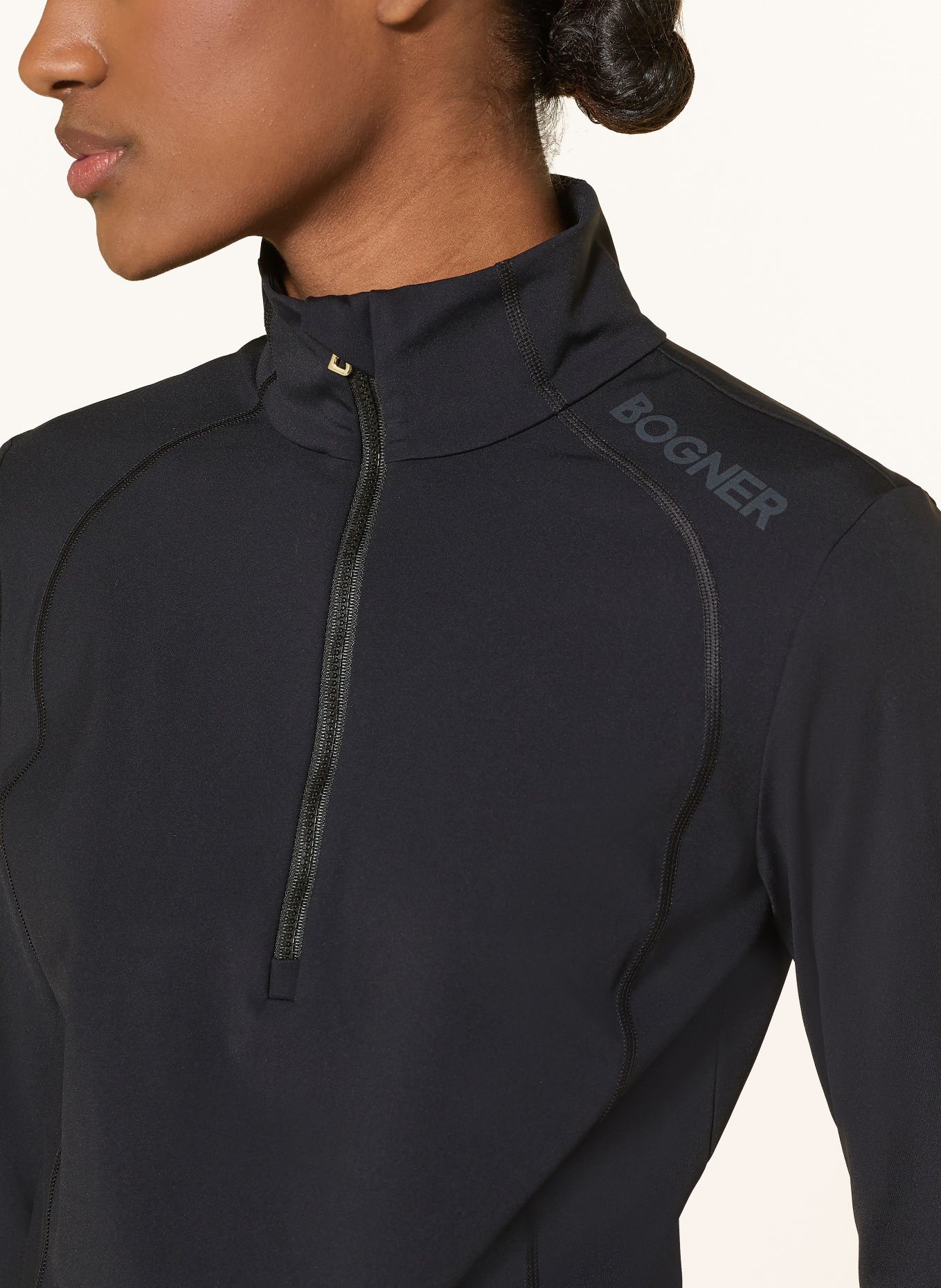 BOGNER Midlayer MEDITA: SCHWARZ