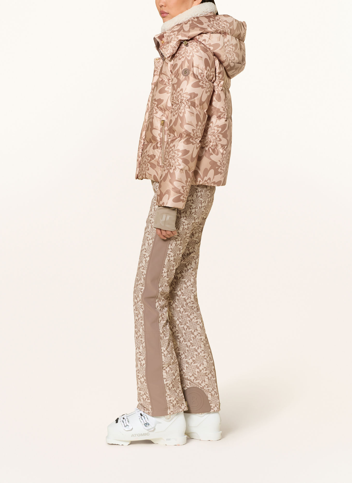 BOGNER Daunen-Skijacke NAIA-D: BEIGE / CAMEL