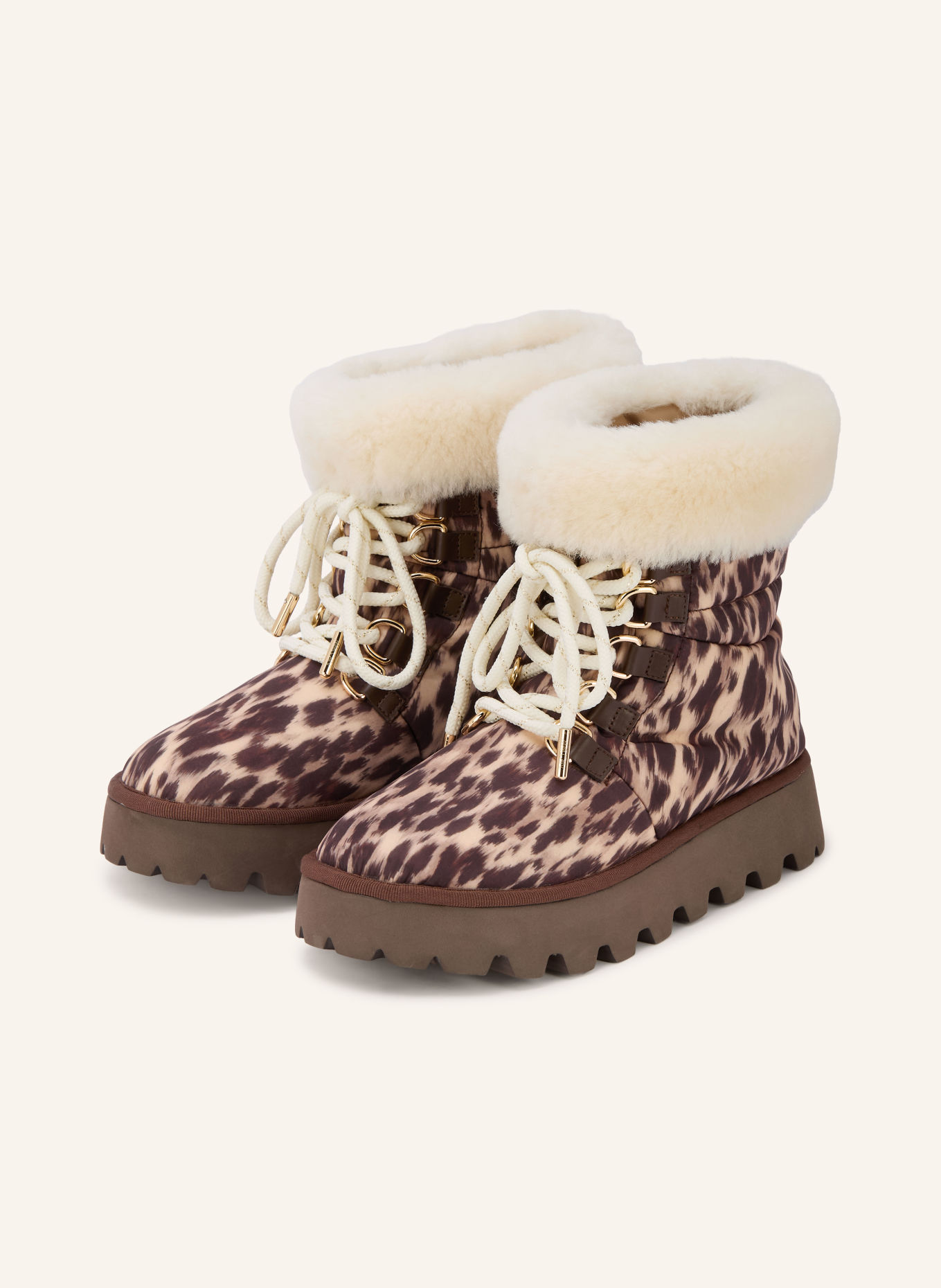 MARC CAIN Plateau-Boots: 697 seal brown