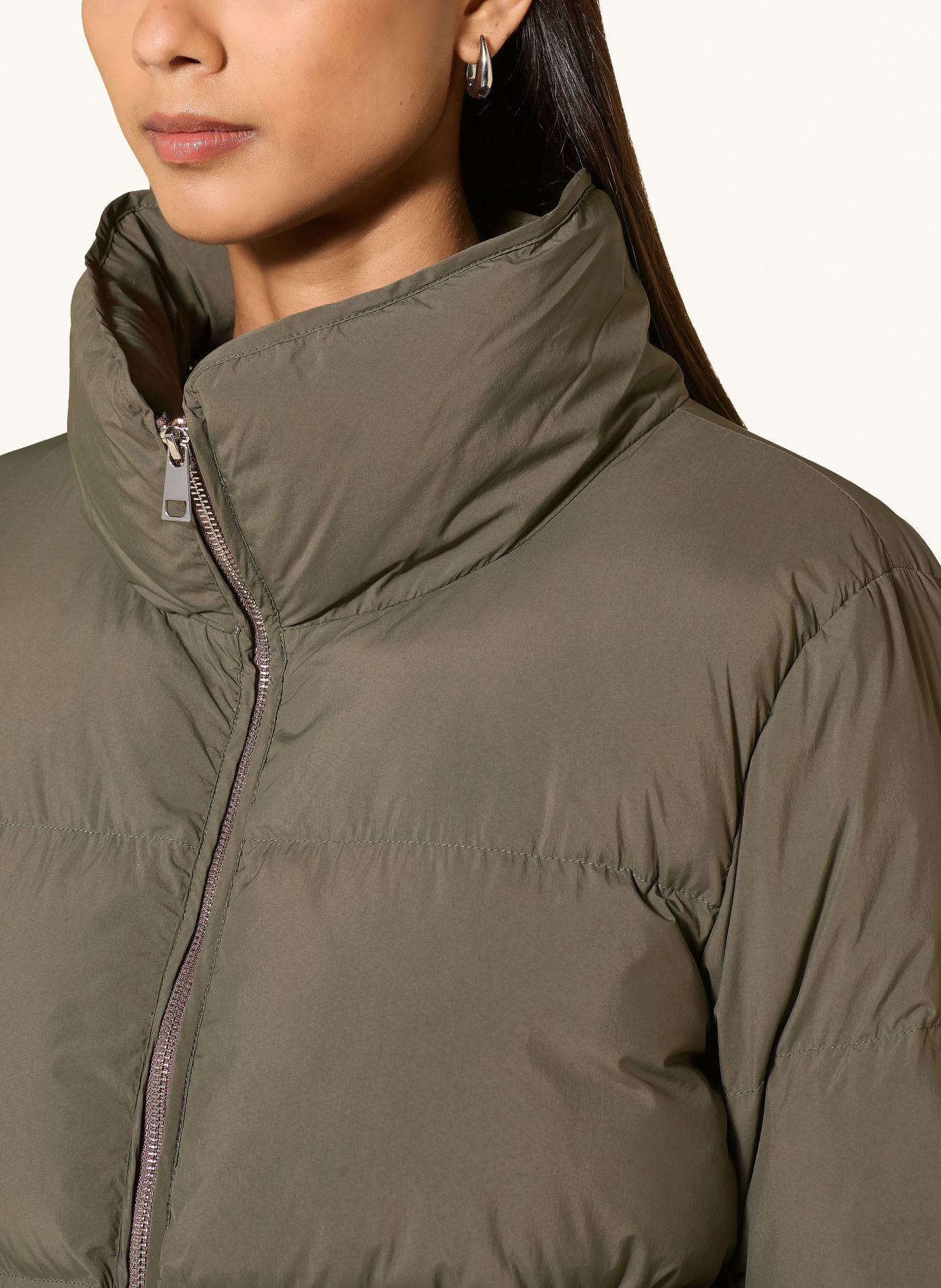 MILESTONE Daunenjacke MSELSIE: KHAKI