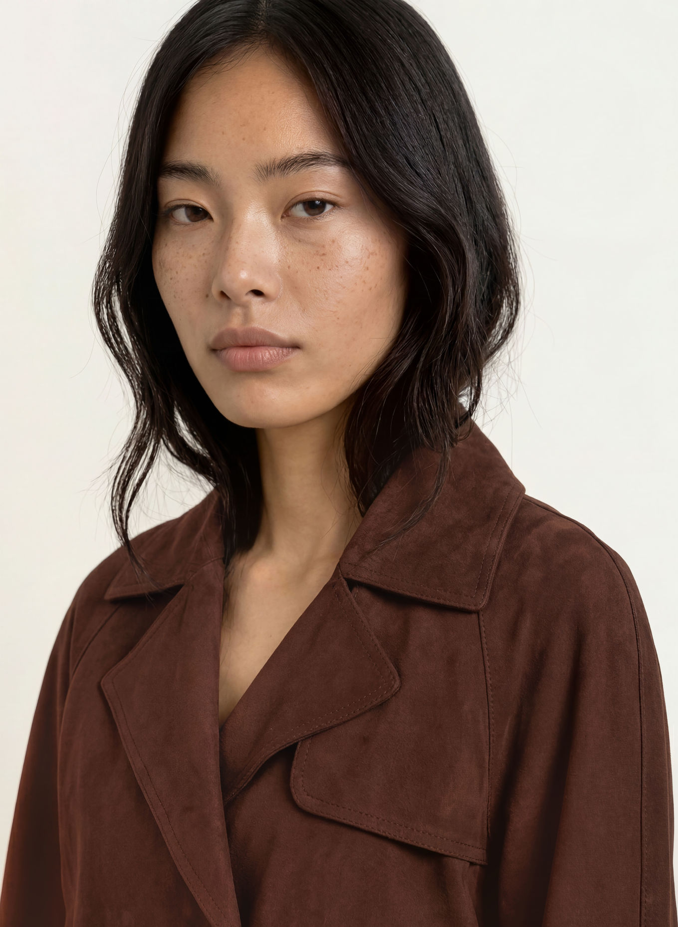 MILESTONE MSBRANDY Leather Jacket: DARK BROWN