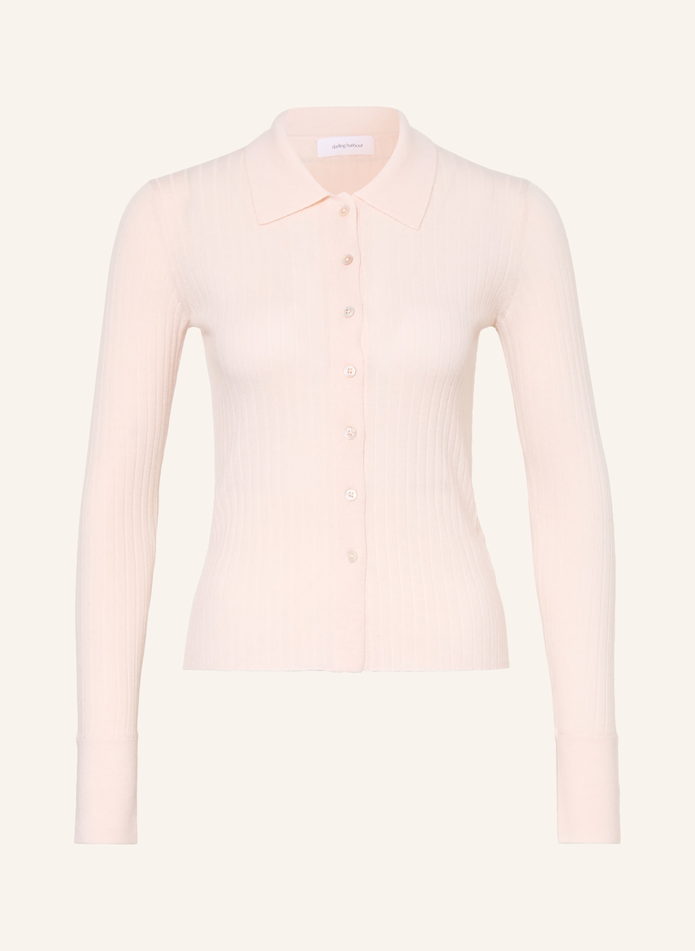 darling harbour Kofta i merinoull: OFFWHITE