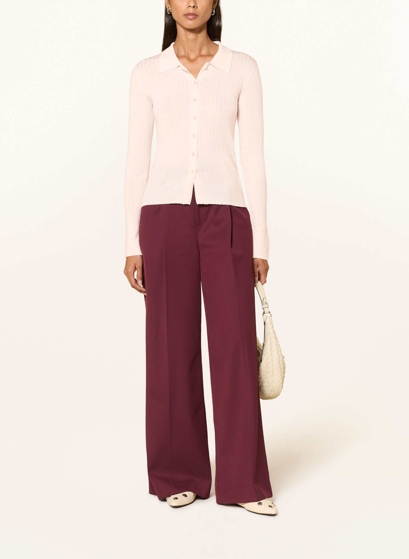 darling harbour Kofta i merinoull: OFFWHITE