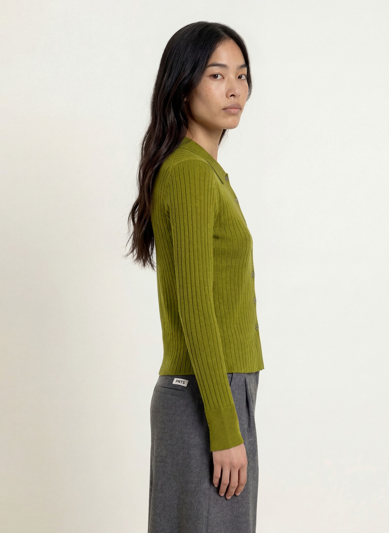 darling harbour Gilet en laine mérinos: Tea Green