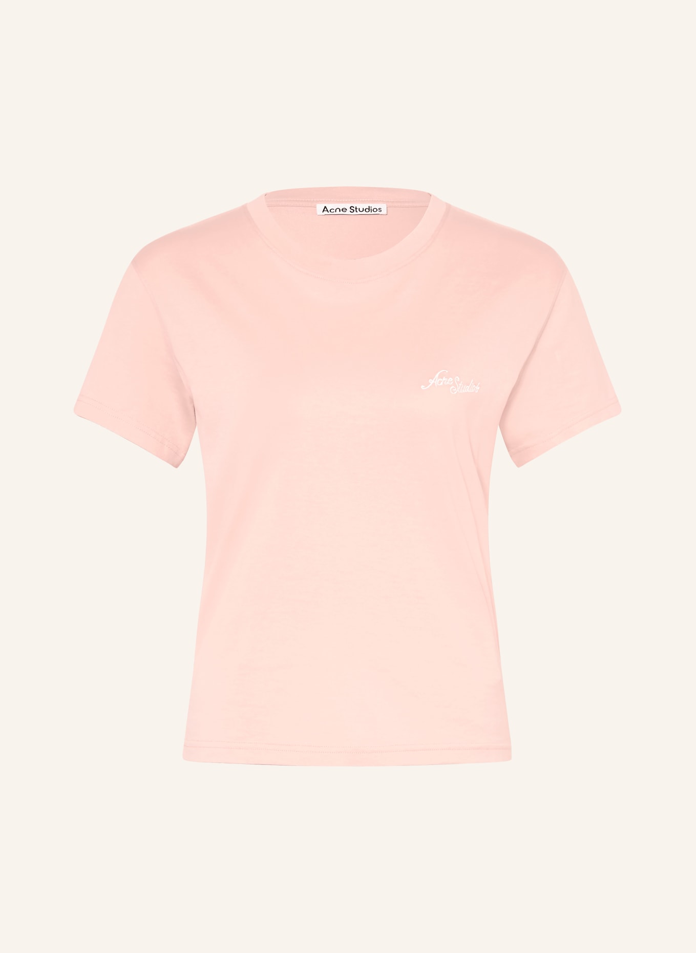 Acne Studios T-shirt: ROSE / BLANC