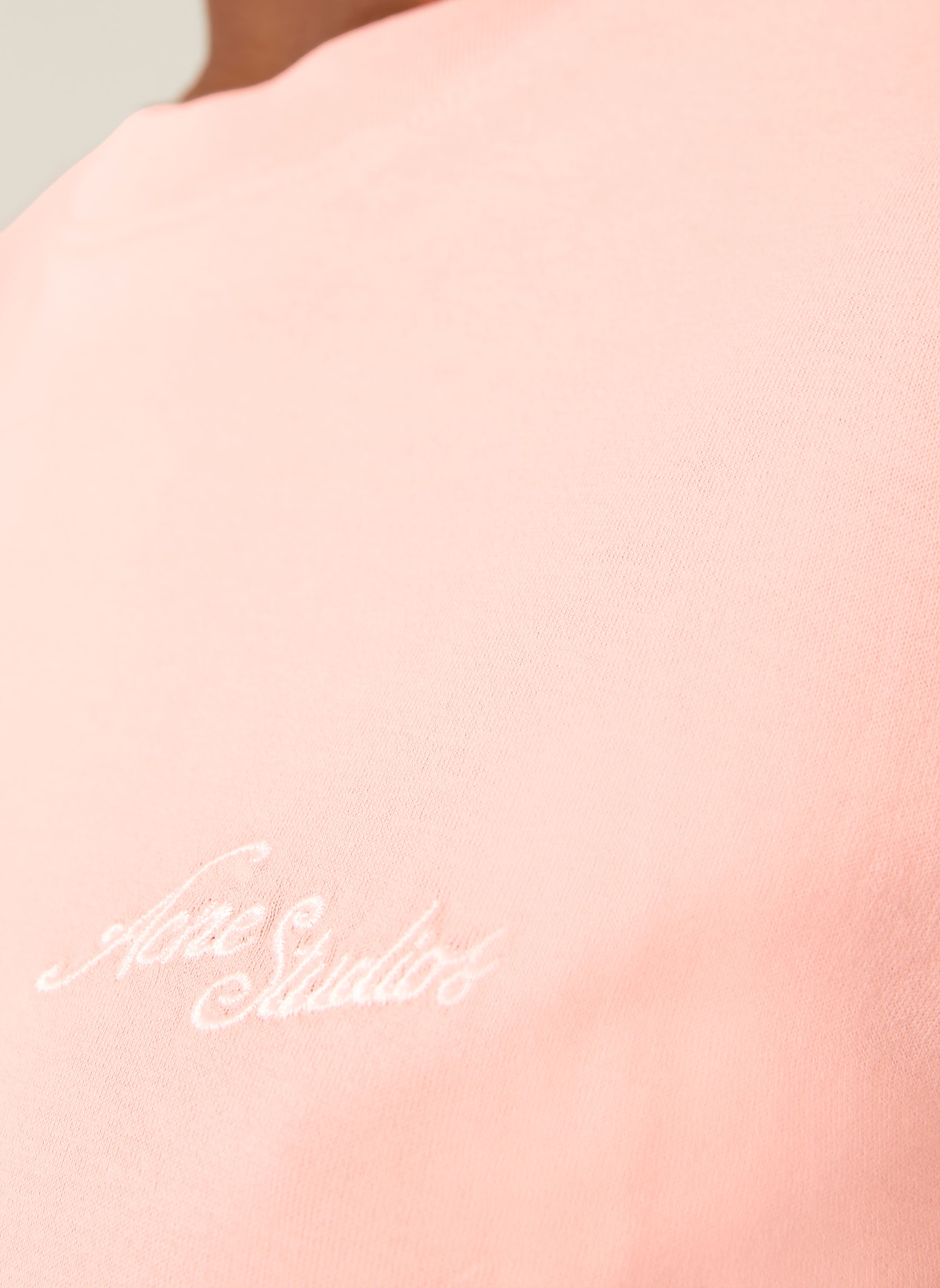 Acne Studios T-shirt: ROSE / BLANC
