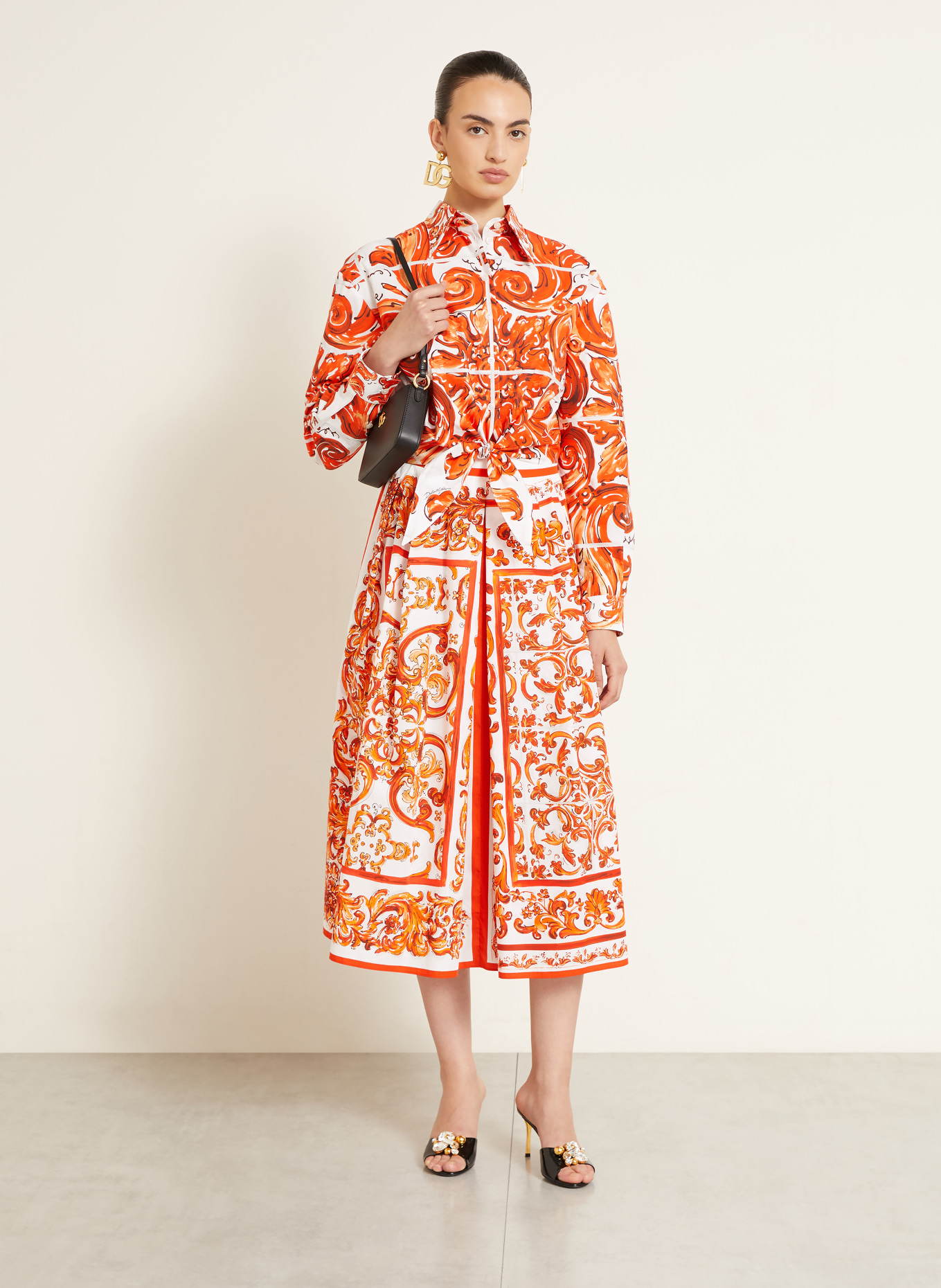 DOLCE & GABBANA Rock: ORANGE / WEISS