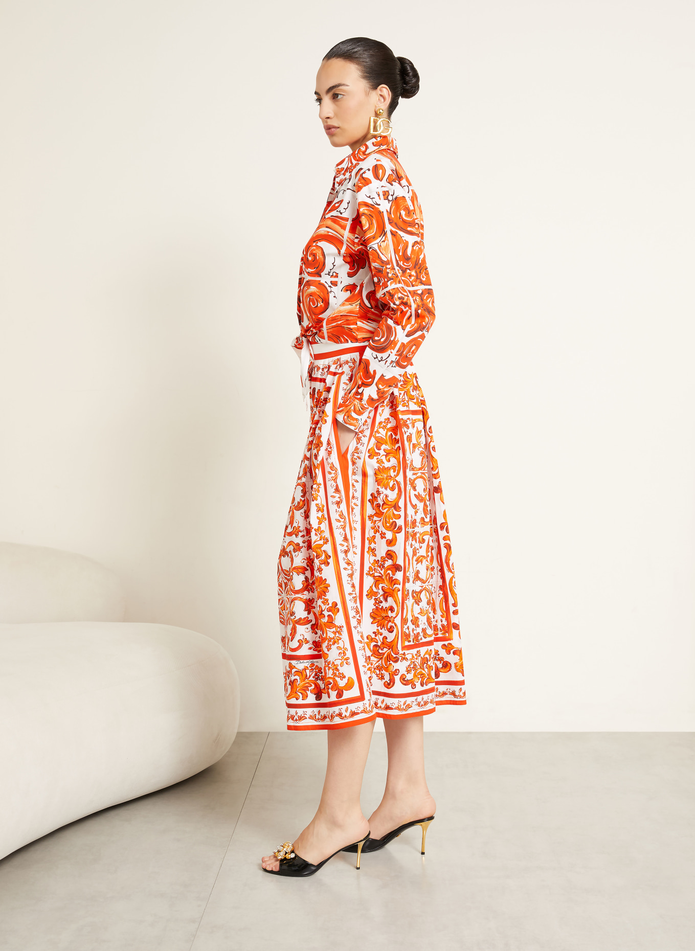 DOLCE & GABBANA Rock: ORANGE / WEISS