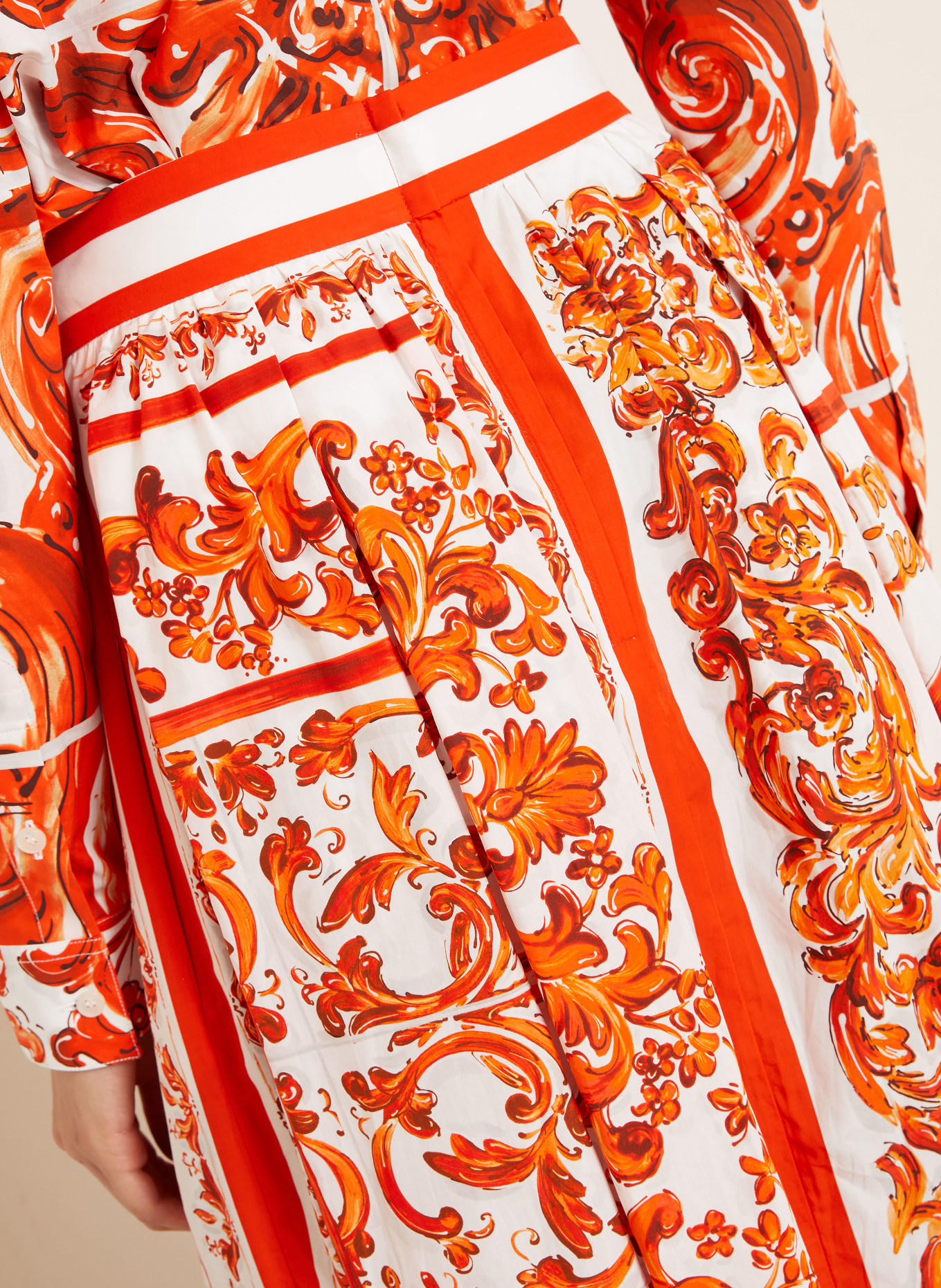 DOLCE & GABBANA Rock: ORANGE / WEISS