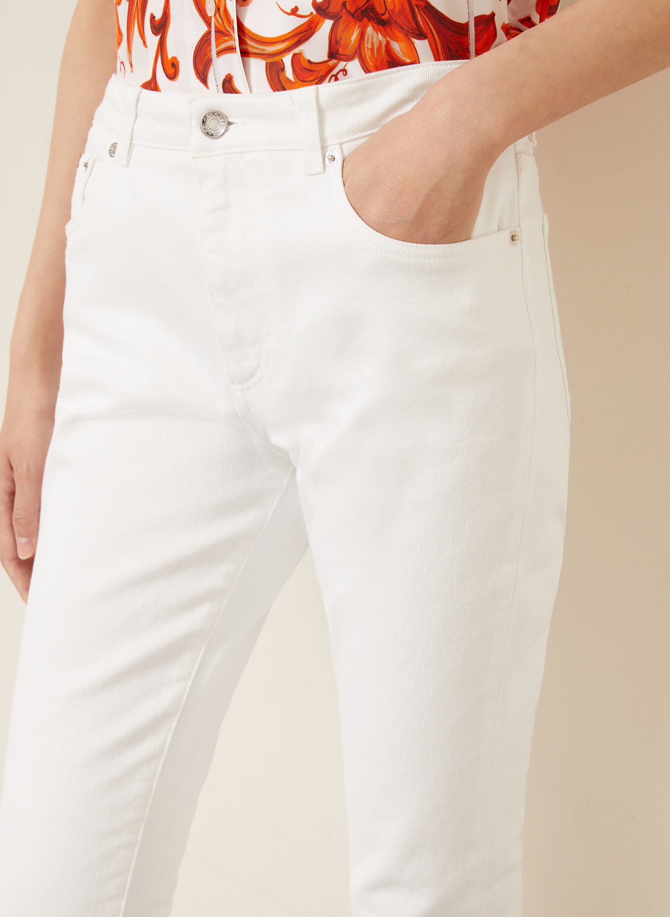 DOLCE & GABBANA Cropped jeans: S9001 VARIANTE ABBINATA