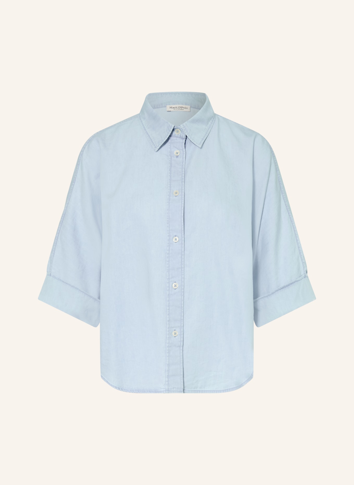 Marc O'Polo Chemise en jean: BLEU CLAIR