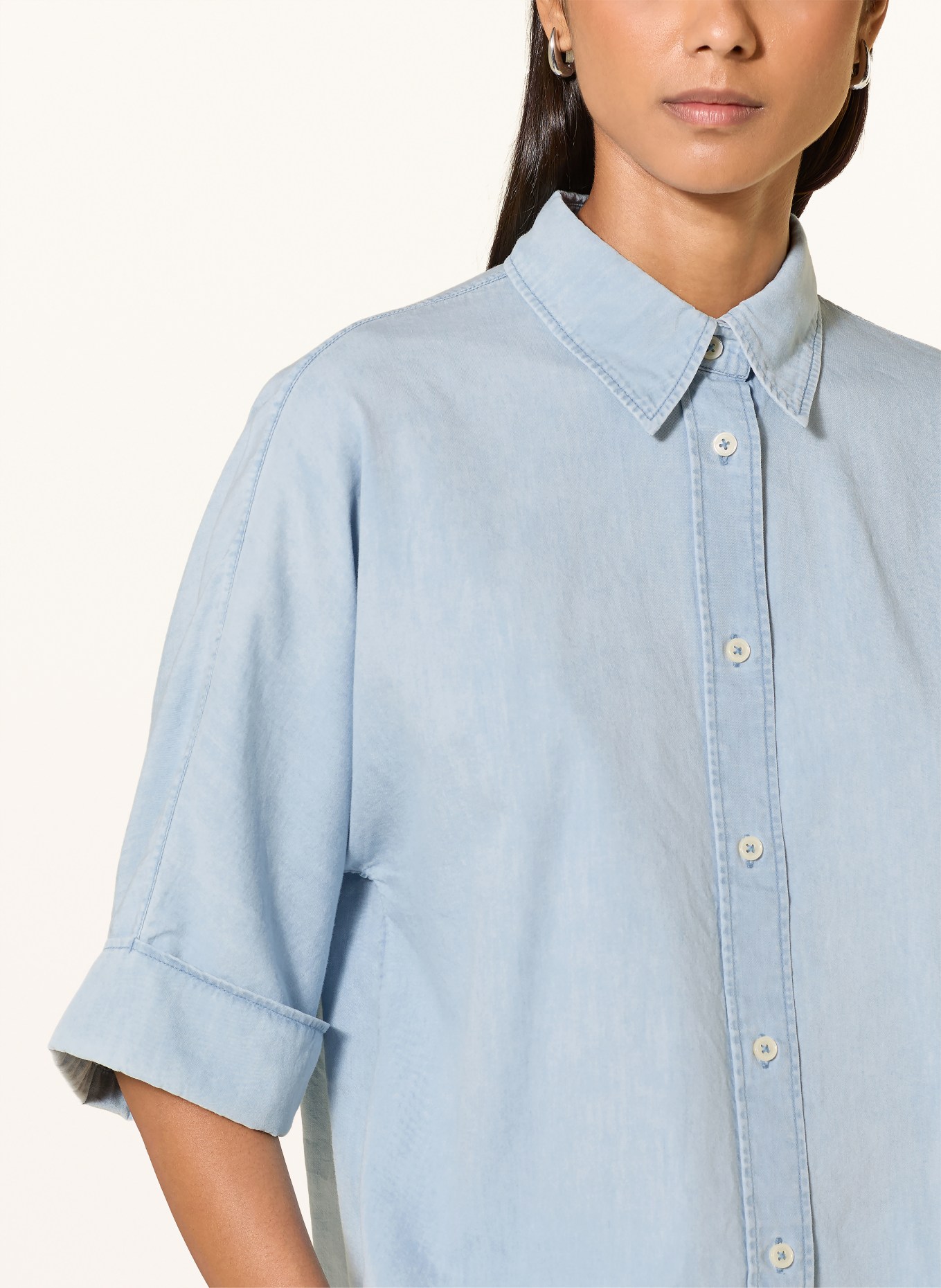 Marc O'Polo Chemise en jean: BLEU CLAIR